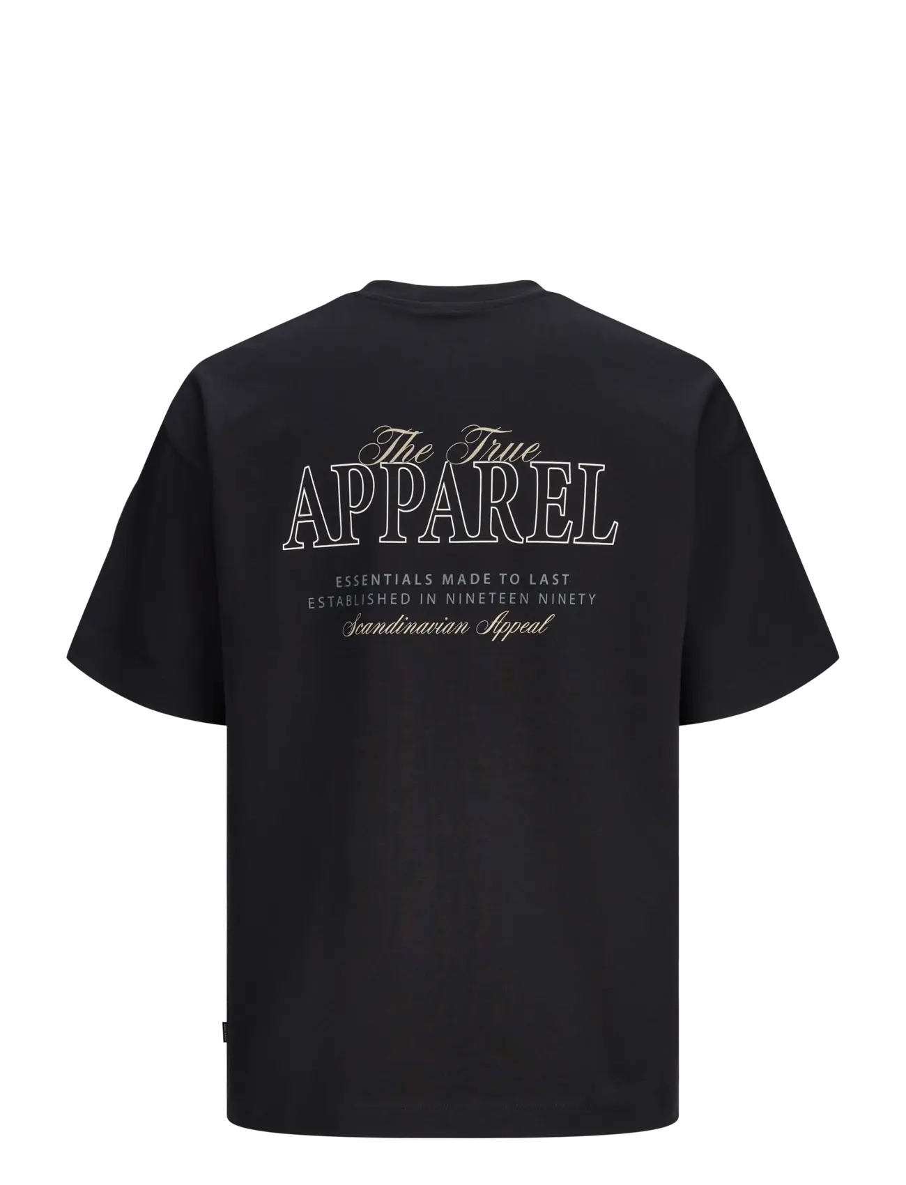 Jack & Jones - JJEBARRON STUDIO TEE SS O-NECK SN - black - 2