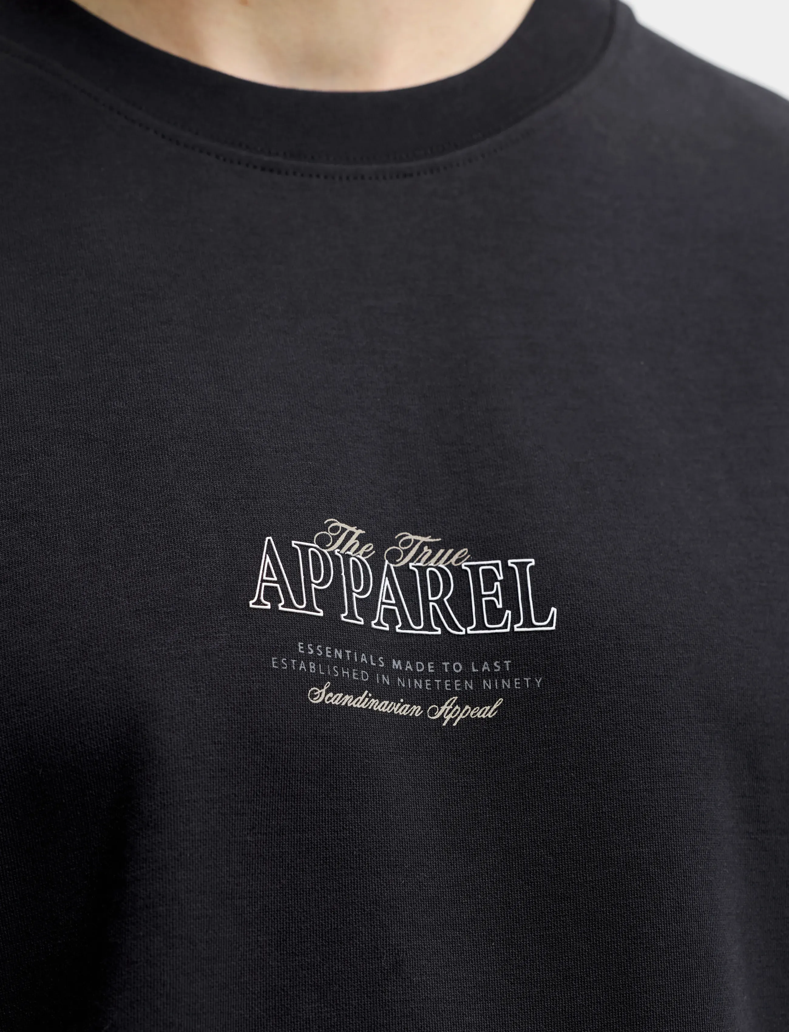 JACK & JONES Jjebarron Studio Tee Ss O-Neck Sn t-shirts med tryck herr – bild 6