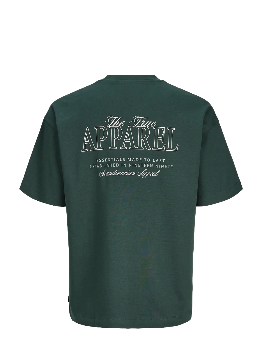 Jack & Jones - JJEBARRON STUDIO TEE SS O-NECK SN - lühikeste varrukatega t-särgid - scarab - 2