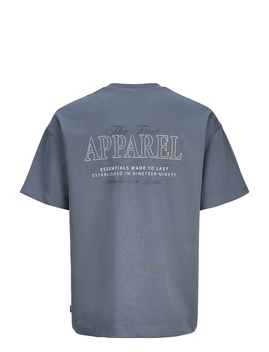Jack & Jones - JJEBARRON STUDIO TEE SS O-NECK SN - lühikeste varrukatega t-särgid - turbulence - 2