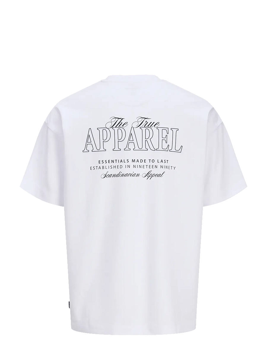 Jack & Jones - JJEBARRON STUDIO TEE SS O-NECK SN - white - 2