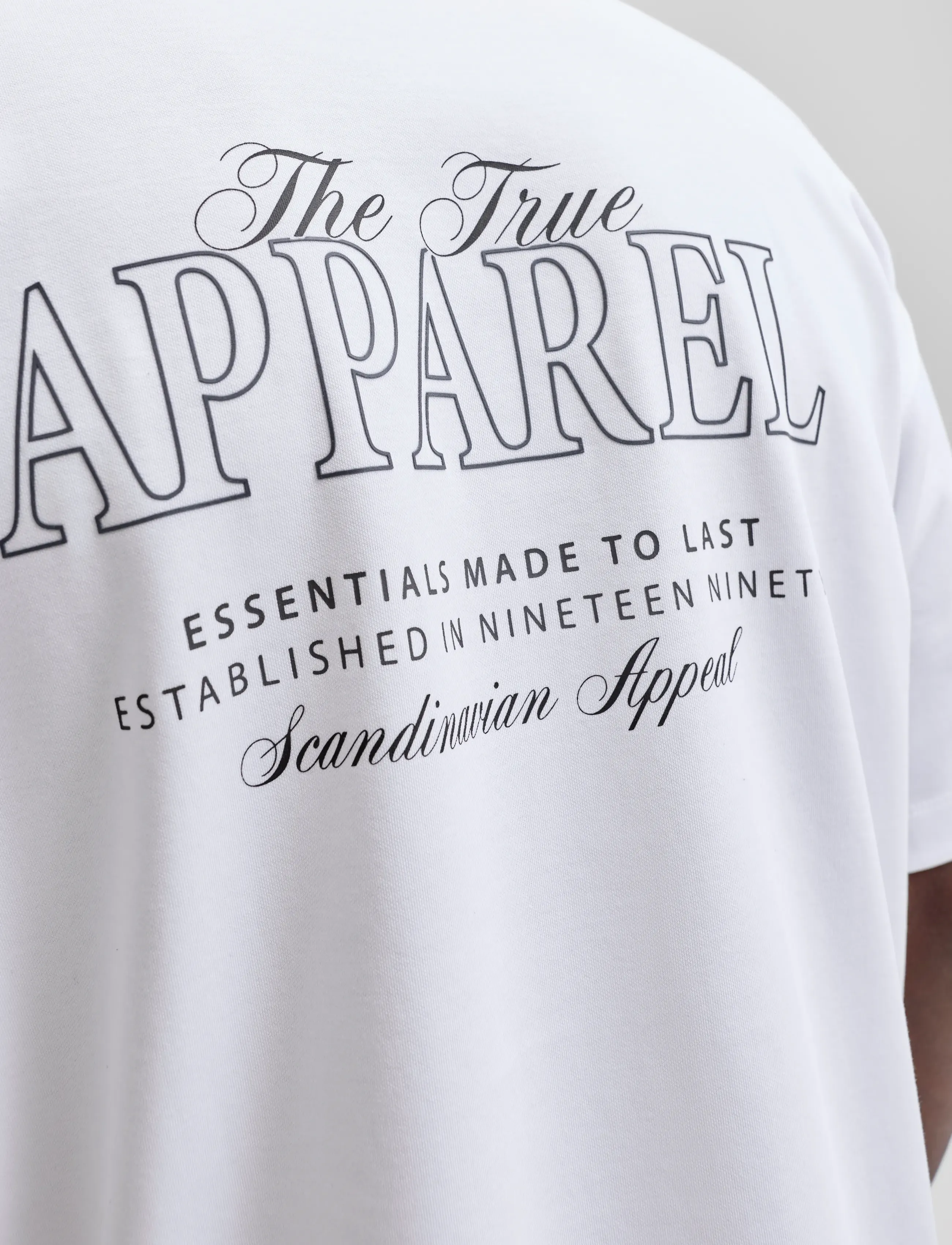 Jack & Jones - JJEBARRON STUDIO TEE SS O-NECK SN - white - 5