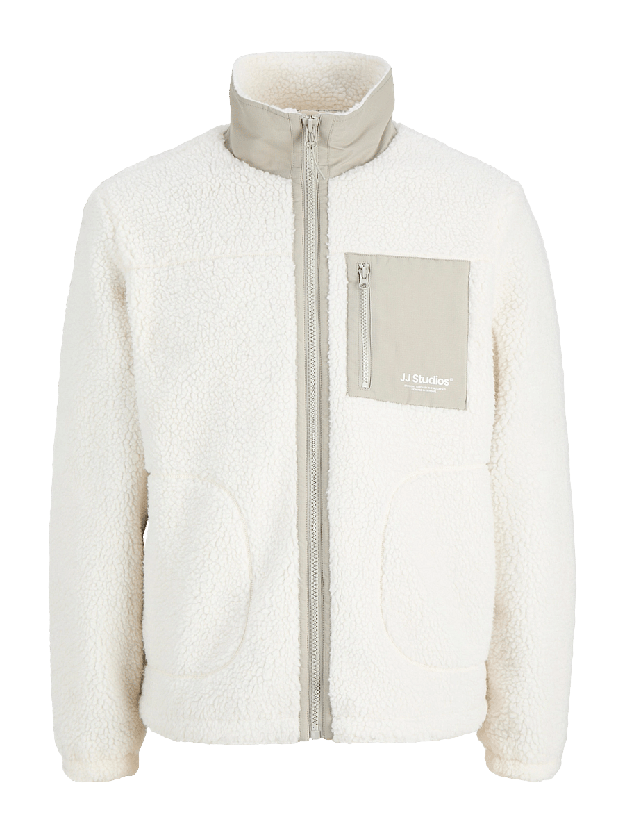 Jack & Jones - JJESOHO TEDDY JACKET AW26 NOOS - höstjackor - atmosphere - 0