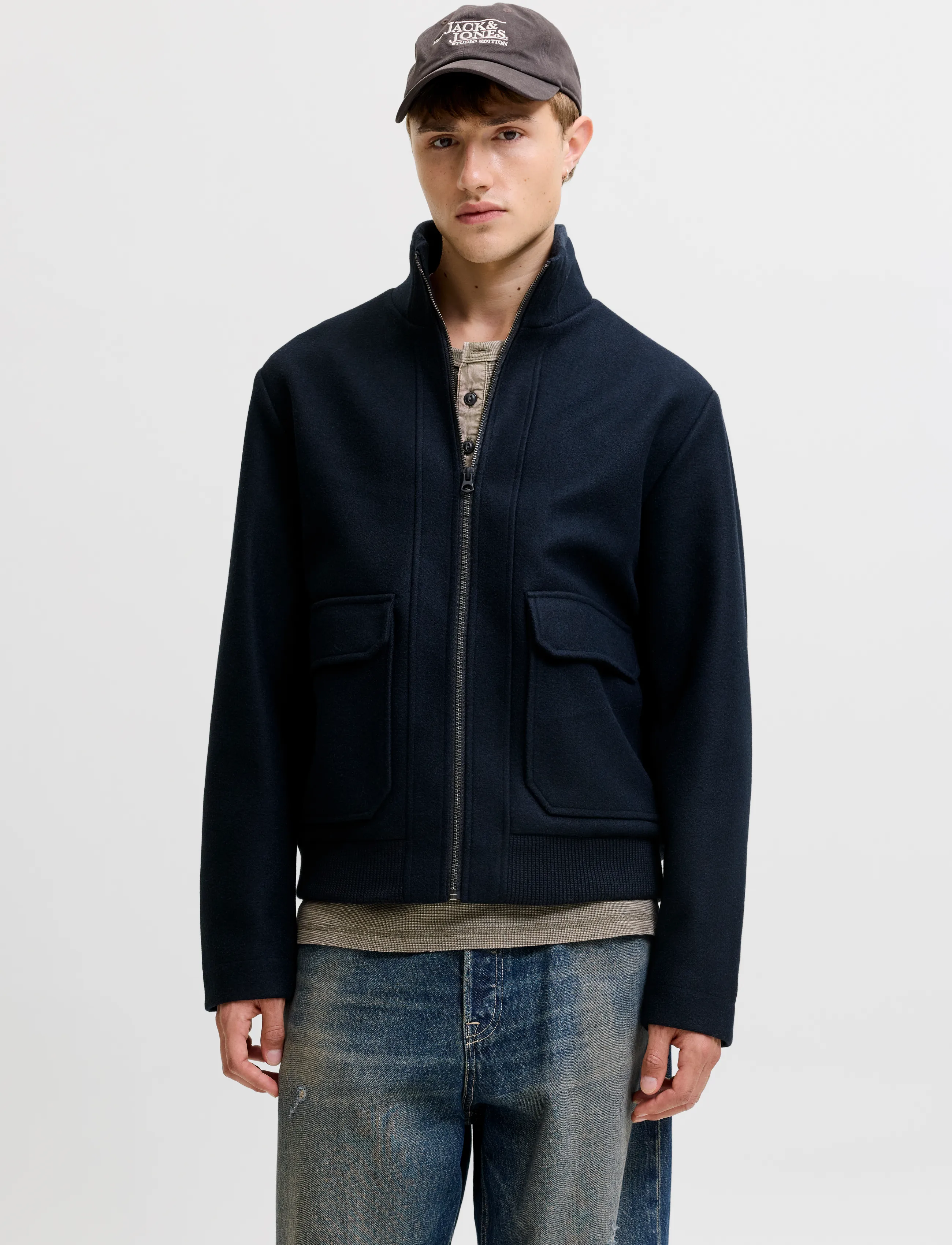 Jack & Jones JJEJAMES JACKET - Kollektionen - DARK NAVY / navy