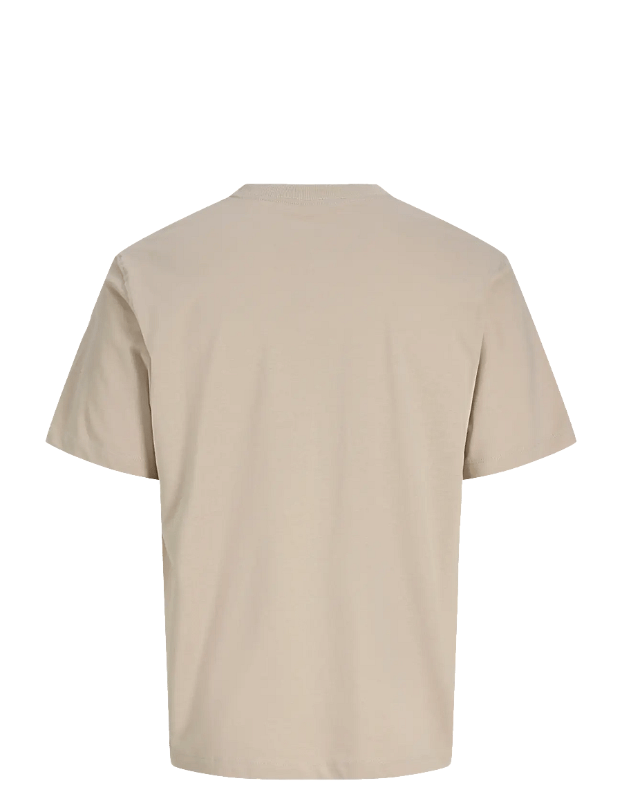 Jack & Jones - JORFREDERIKSBERG MONOGRAM TEE SS CN SN - feather gray - 2