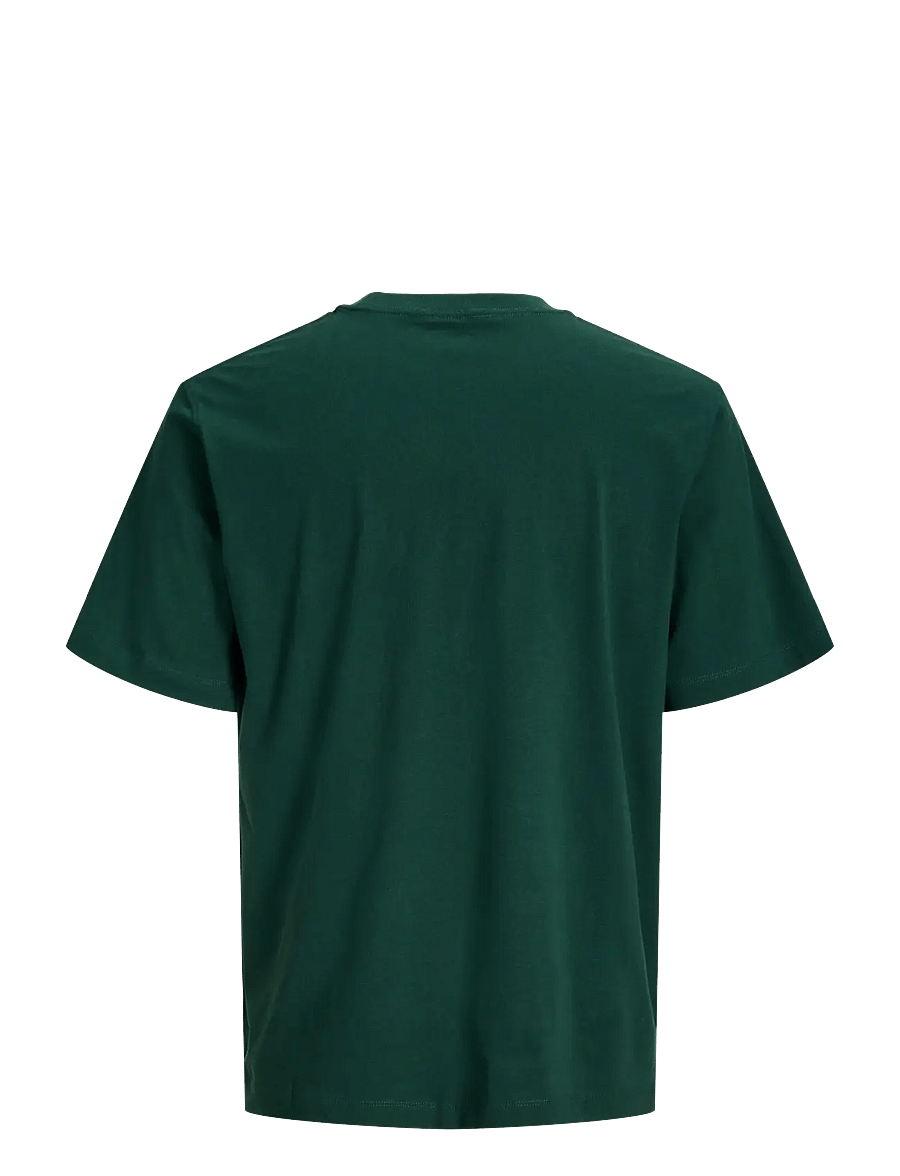 Jack & Jones - JORFREDERIKSBERG MONOGRAM TEE SS CN SN - kurzärmelige t-shirts - pine grove - 2