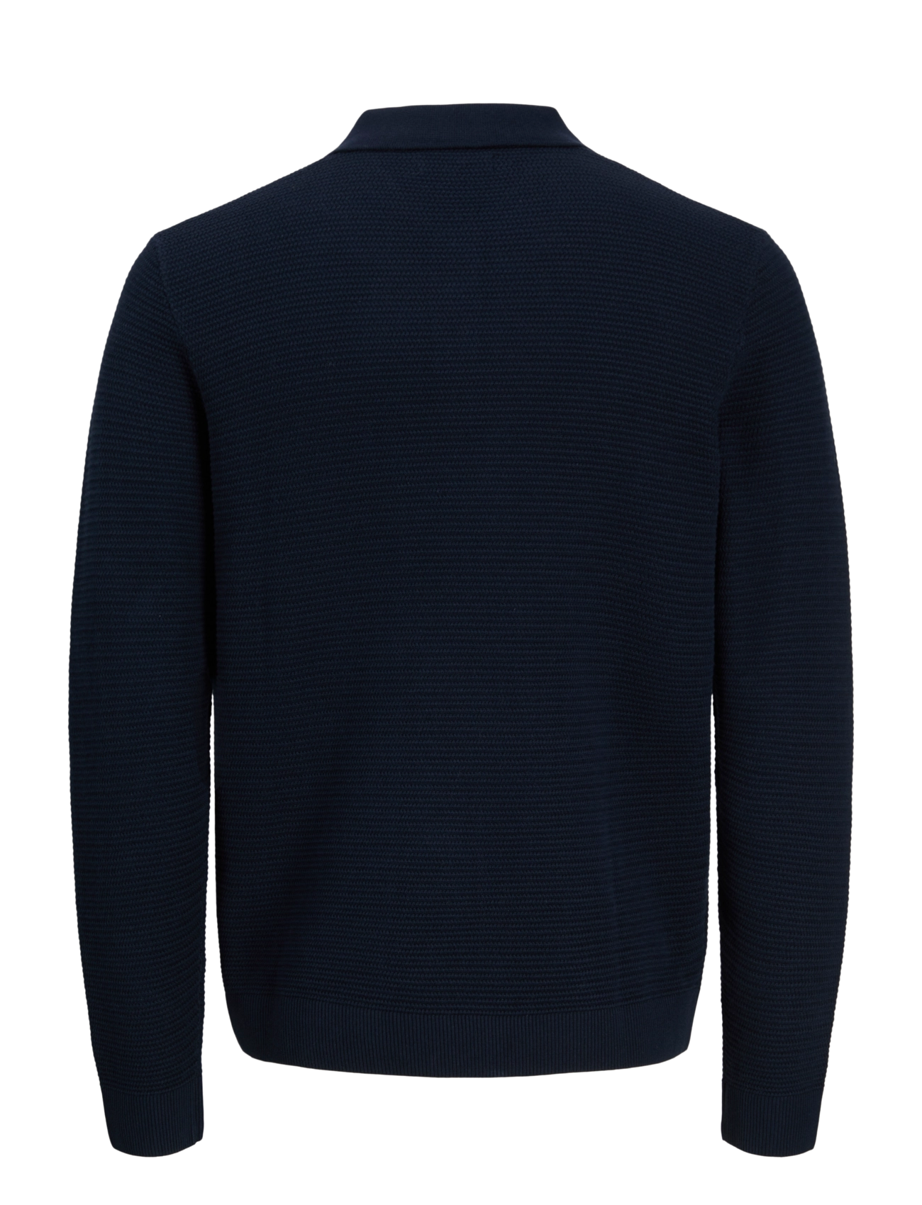 Jack & Jones - JPRBLURILEY KNIT POLO LS - langärmelige strick-polohemden - sky captain - 1