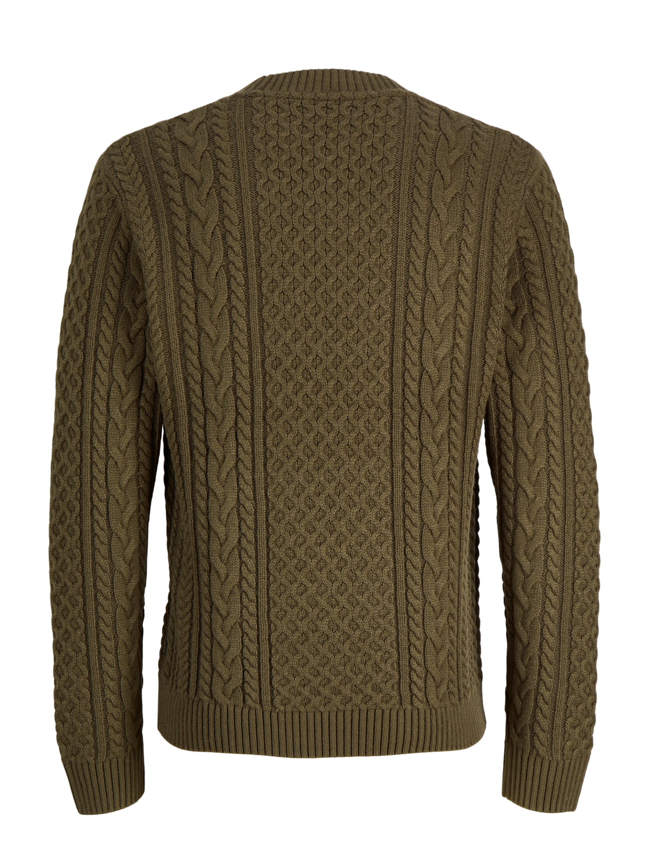 Jack & Jones - JPRBLUCALLUM CABLE KNIT CREW NECK - crocodile - 1