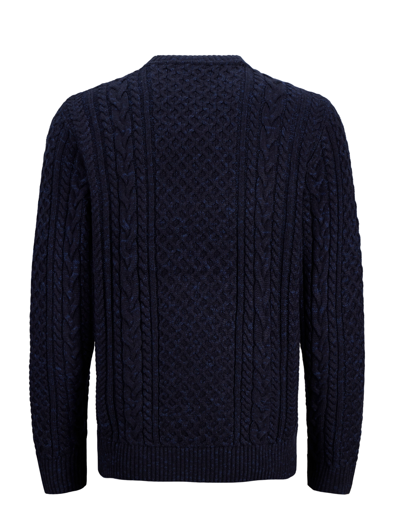 Jack & Jones - JPRBLUCALLUM CABLE KNIT CREW NECK - round necks - insignia blue - 1
