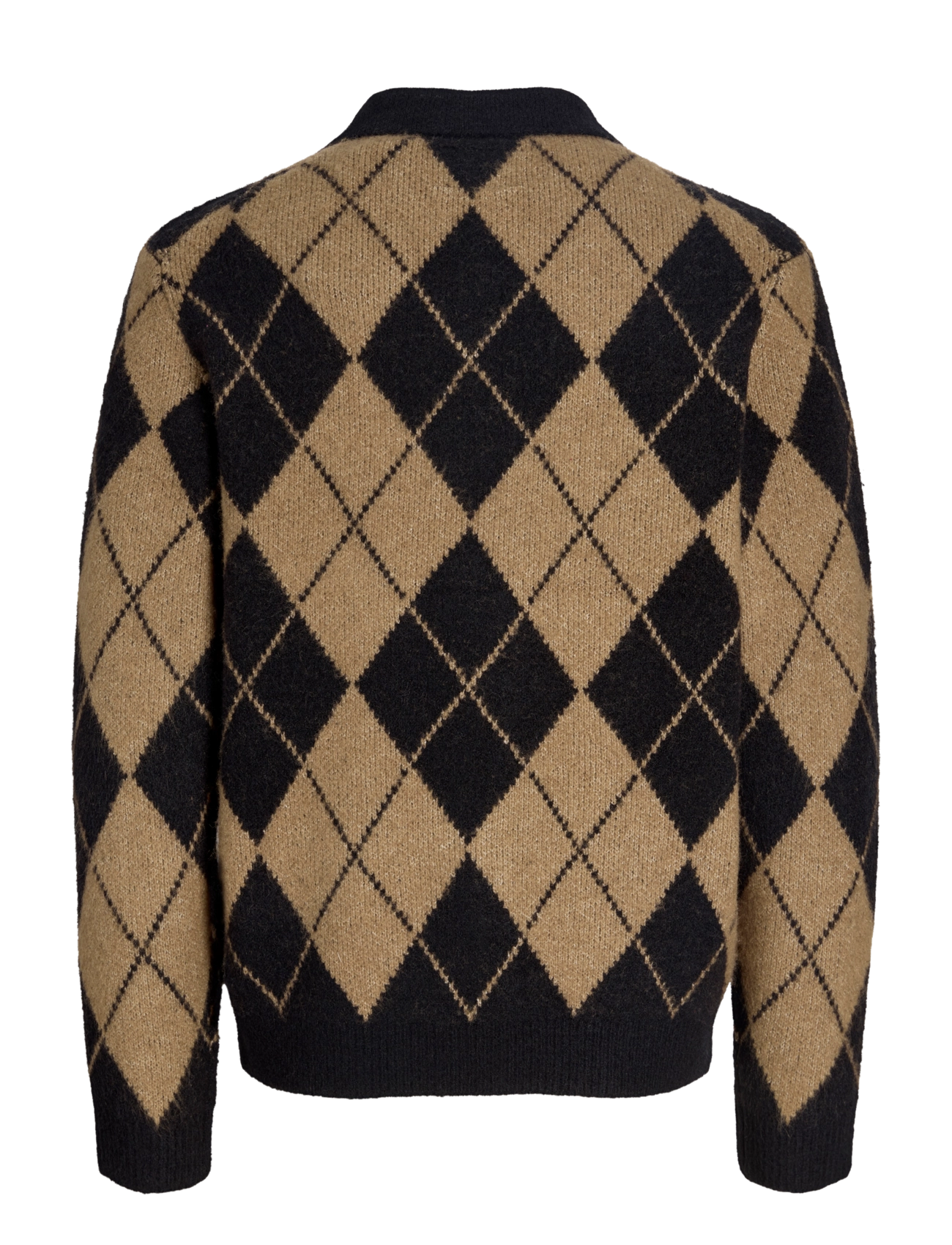 Jack & Jones - JPRBLASIMON SOUFFLE CARDIGAN - kardiganid - black - 1