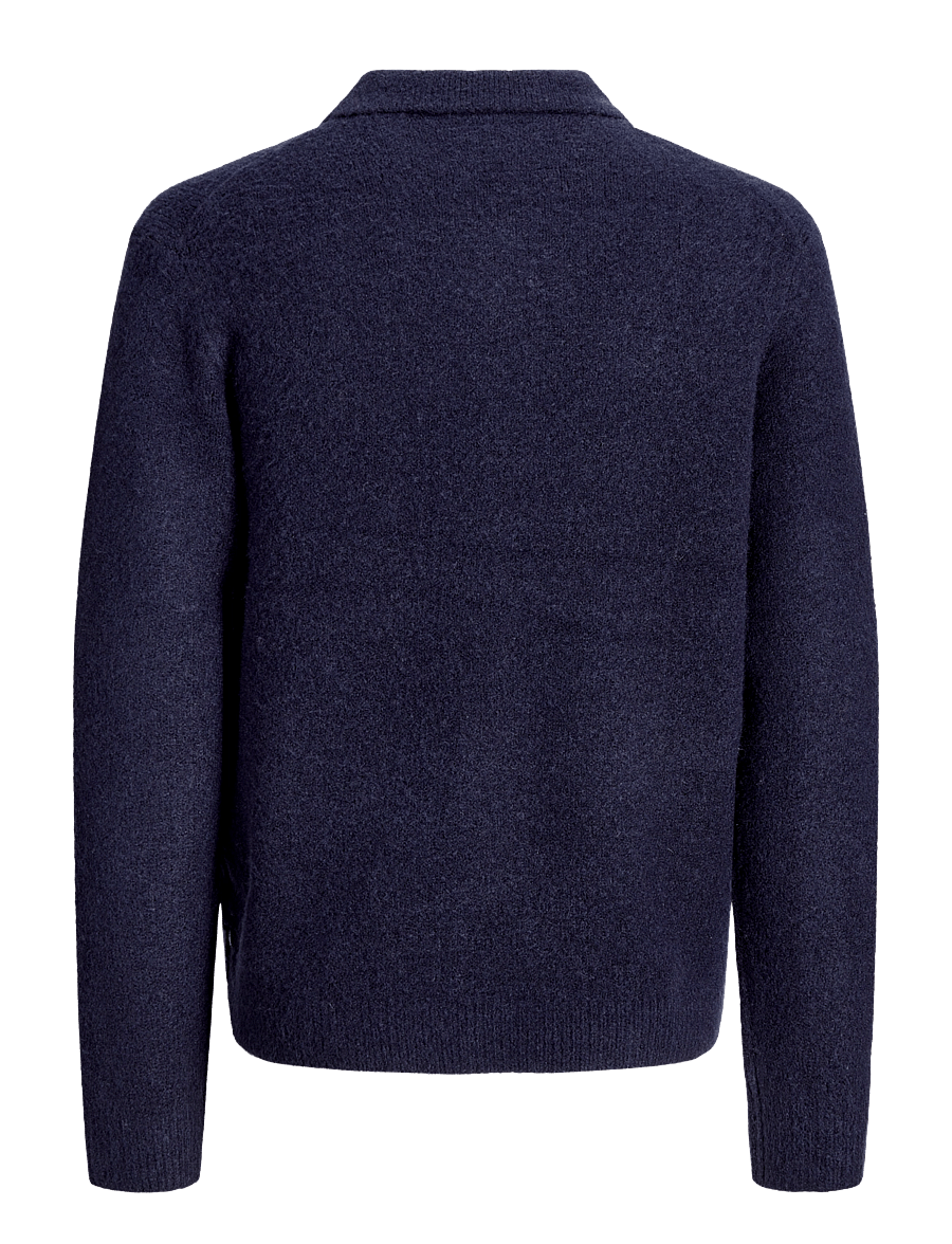 Jack & Jones - JPRBLASIMON SOUFFLE CARDIGAN - strickjacken - night sky - 1