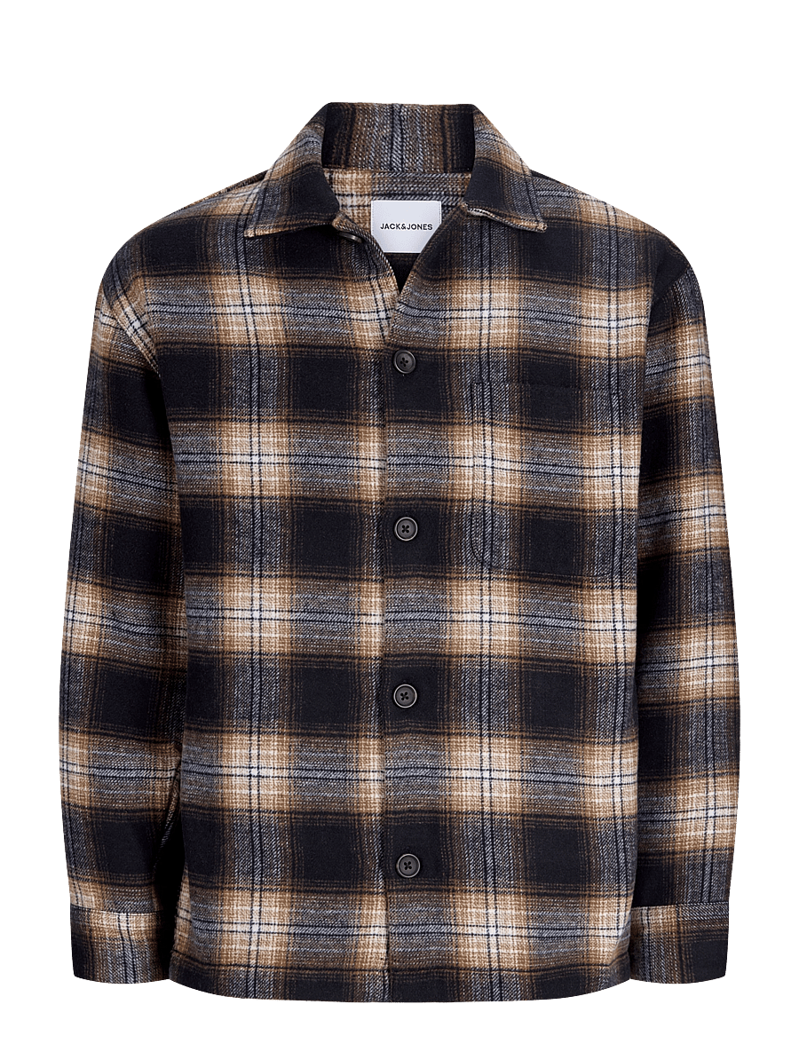 Jack & Jones - JJESOHO OLLIE OVERSHIRT LS SN - navy blazer - 0