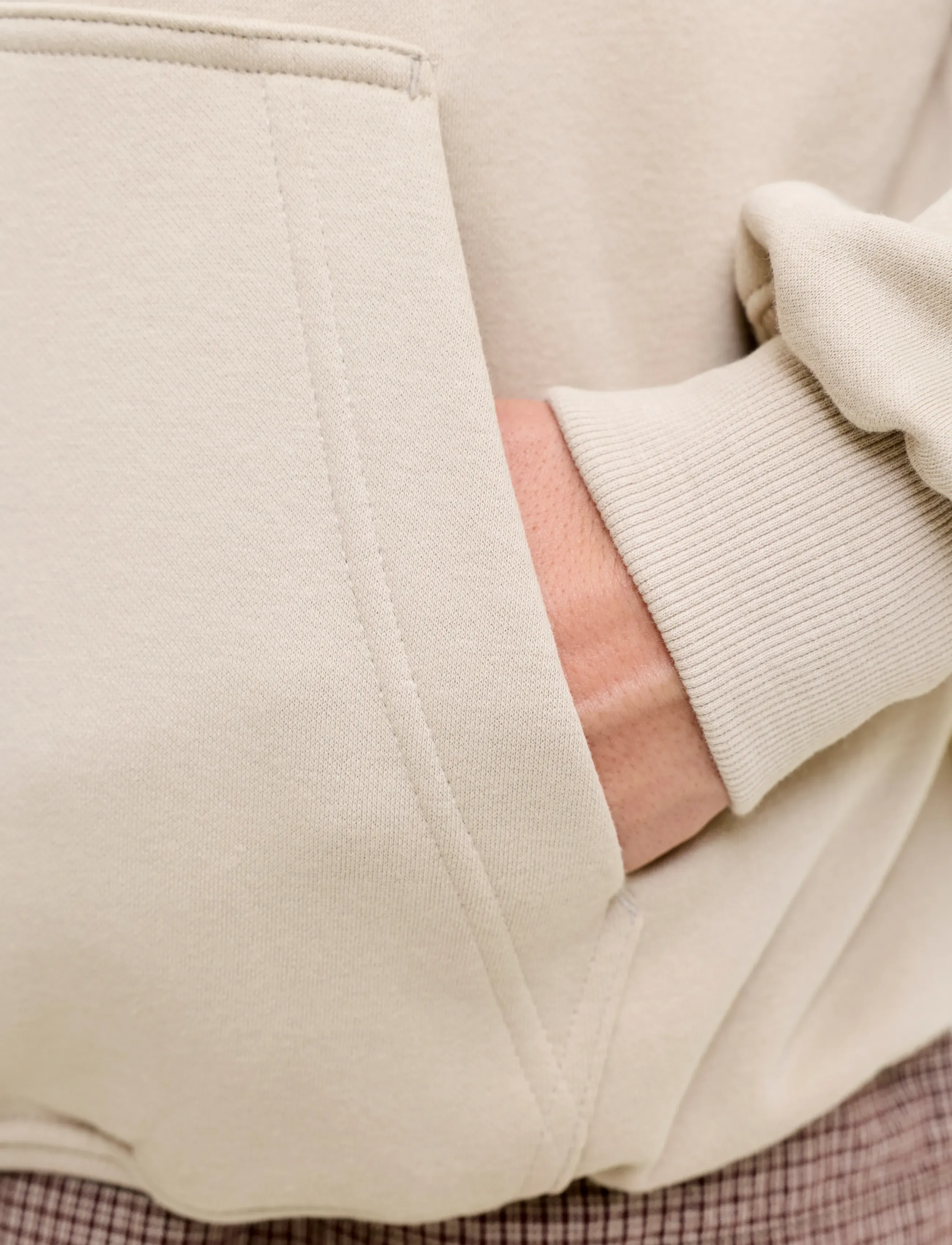 JACK & JONES Jorfrederiksberg Monogram Sweat Hood Sn hoodies herr – bild 6