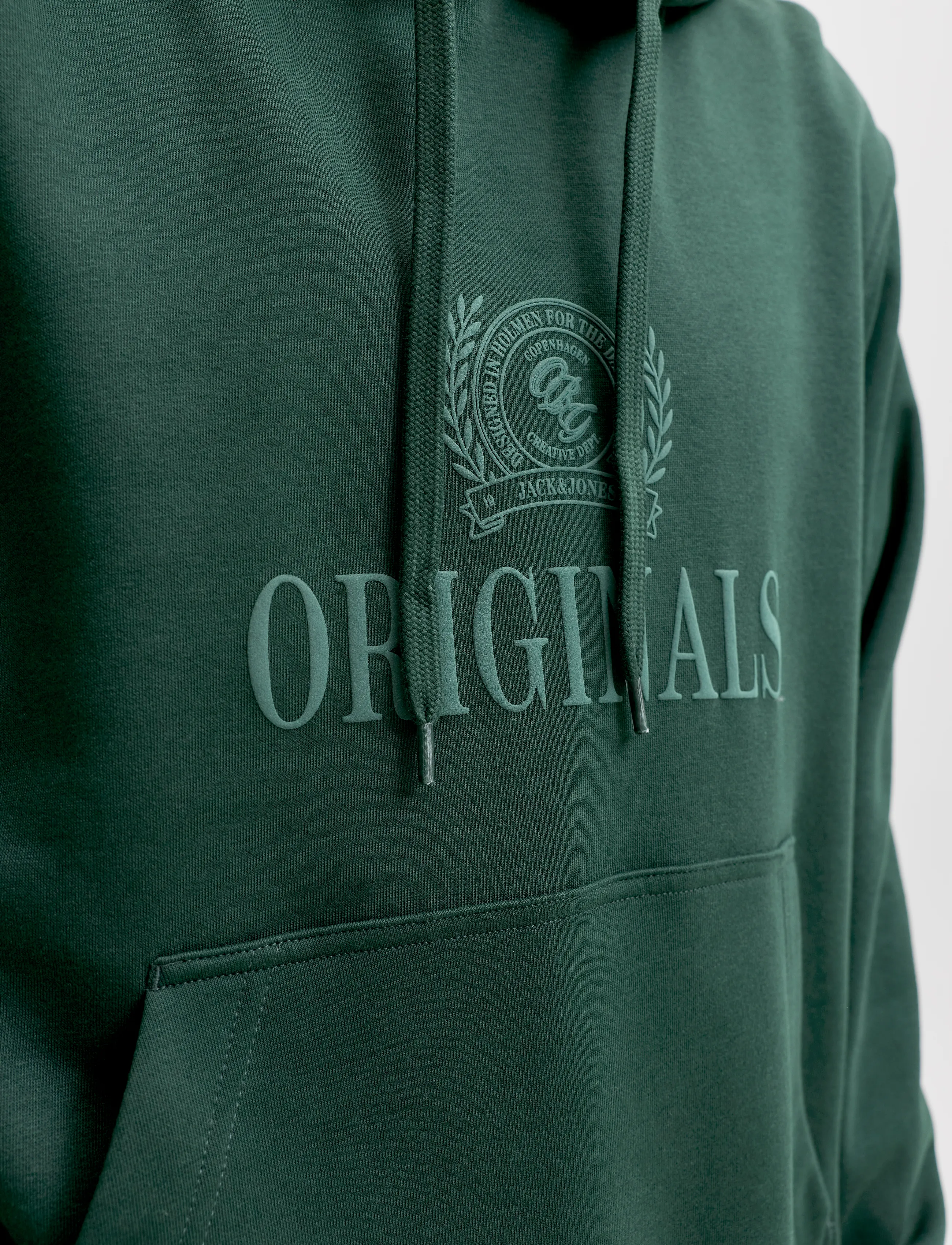 Jack & Jones - JORFREDERIKSBERG MONOGRAM SWEAT HOOD SN - kapuzenpullover - pine grove - 5