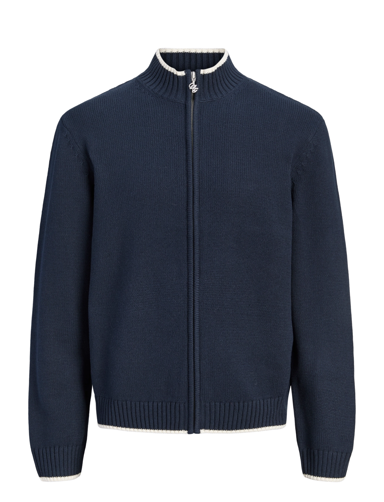 Jack & Jones JORFREDERIKSBERG KNIT ZIP CARDIGAN - Cardigans - SKY CAPTAIN / navy