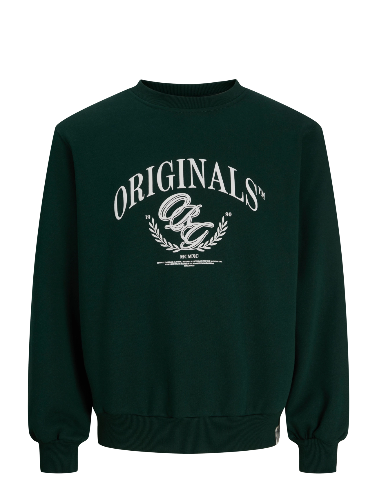 Jack & Jones - JORFREDERIKSBERG FRONT SWEAT CREW NECK - pine grove - 1