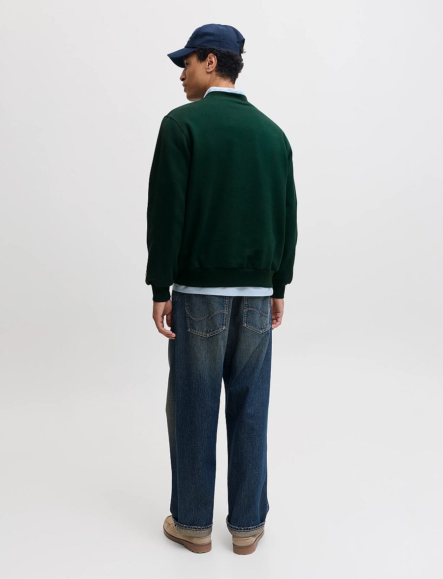 Jack & Jones - JORFREDERIKSBERG FRONT SWEAT CREW NECK - pine grove - 3