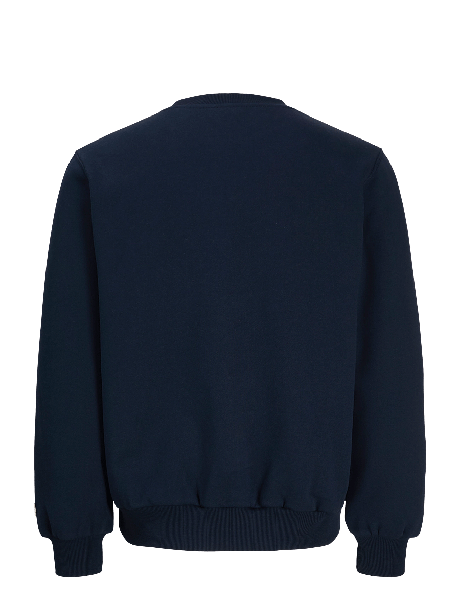 Jack & Jones - JORFREDERIKSBERG FRONT SWEAT CREW NECK - sweatshirts - sky captain - 2