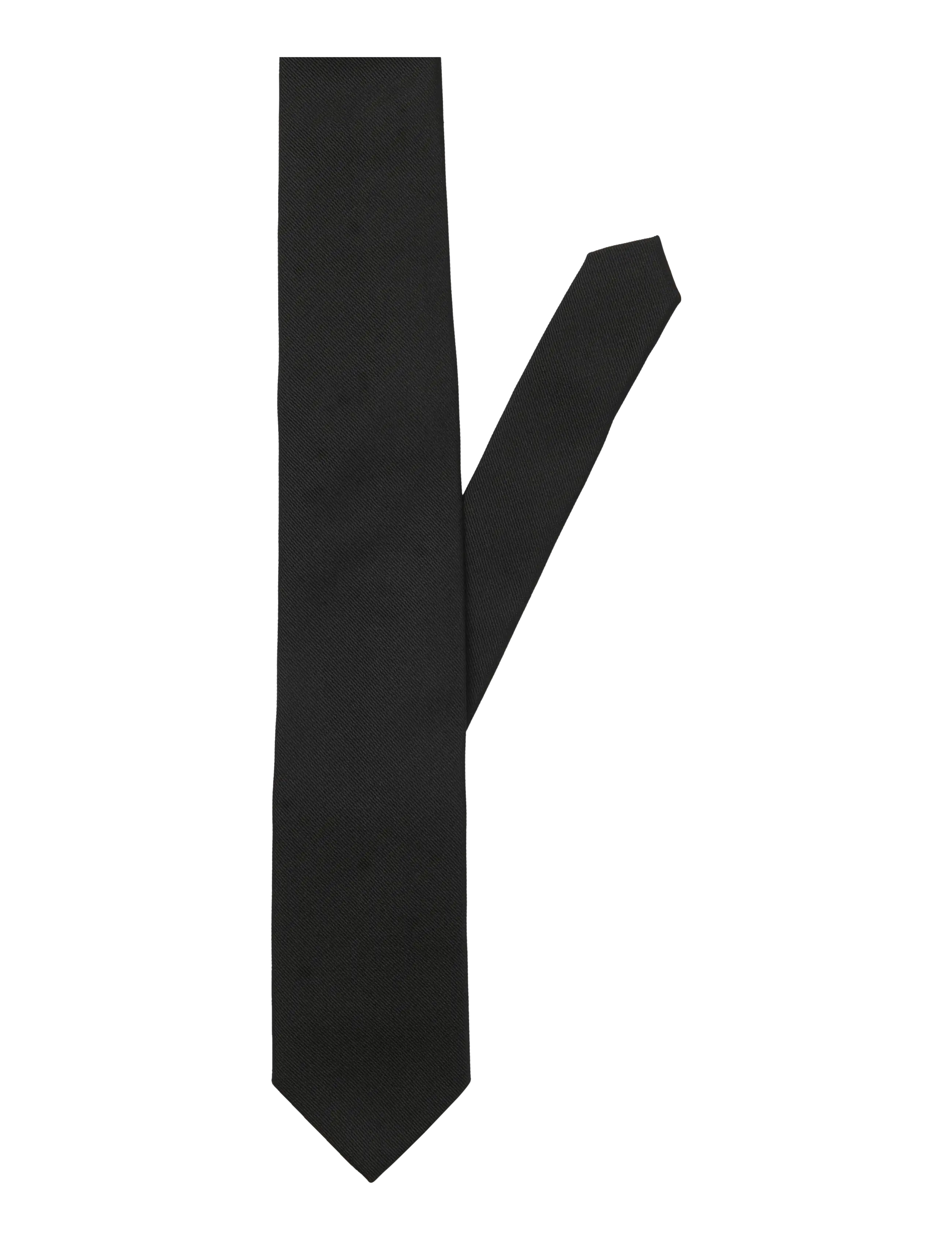 Jack & Jones JACSOLID STRUCTURED TIE SN - Slipsar & Accessoarer - BLACK / black