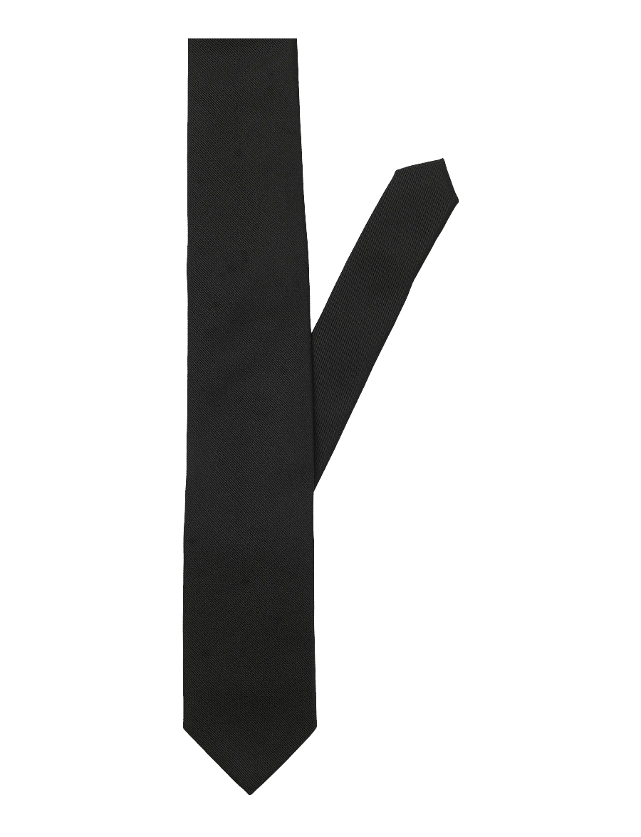 Jack & Jones - JACSOLID STRUCTURED TIE NOOS - lipsud - black - 1