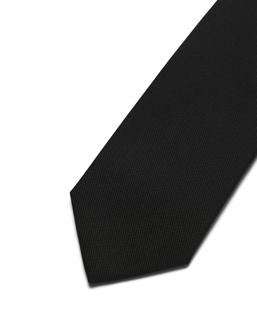 Jack & Jones - JACSOLID STRUCTURED TIE NOOS - lipsud - black - 3