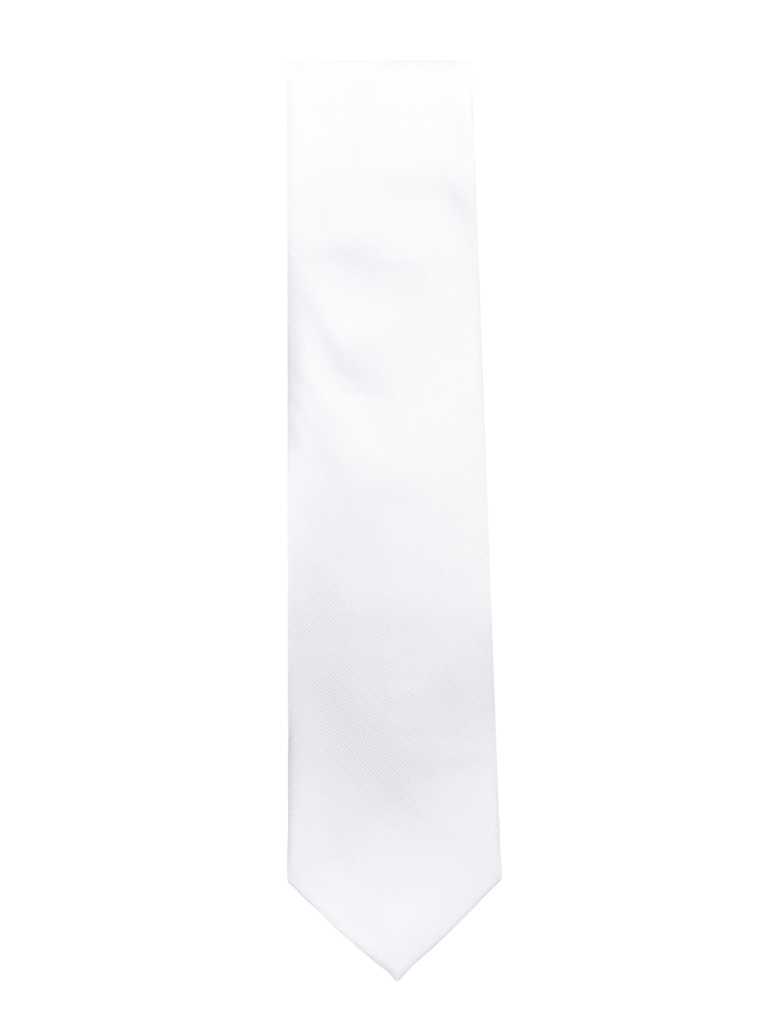 Jack & Jones JACSOLID STRUCTURED TIE NOOS - Jack & Jones - WHITE / white