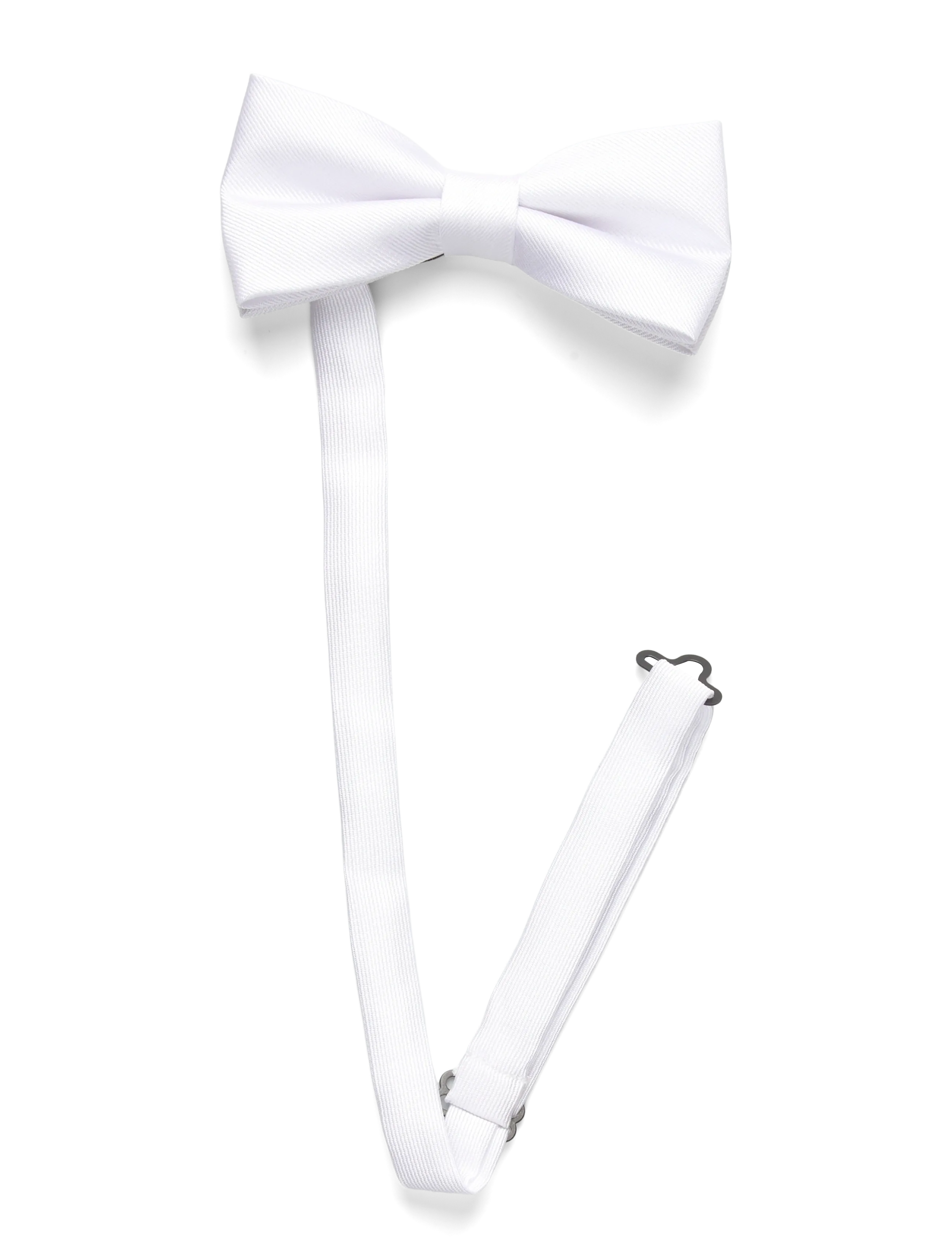 Jack & Jones - JACSOLID STRUCTURED BOWTIE NOOS - bow ties - white - 1