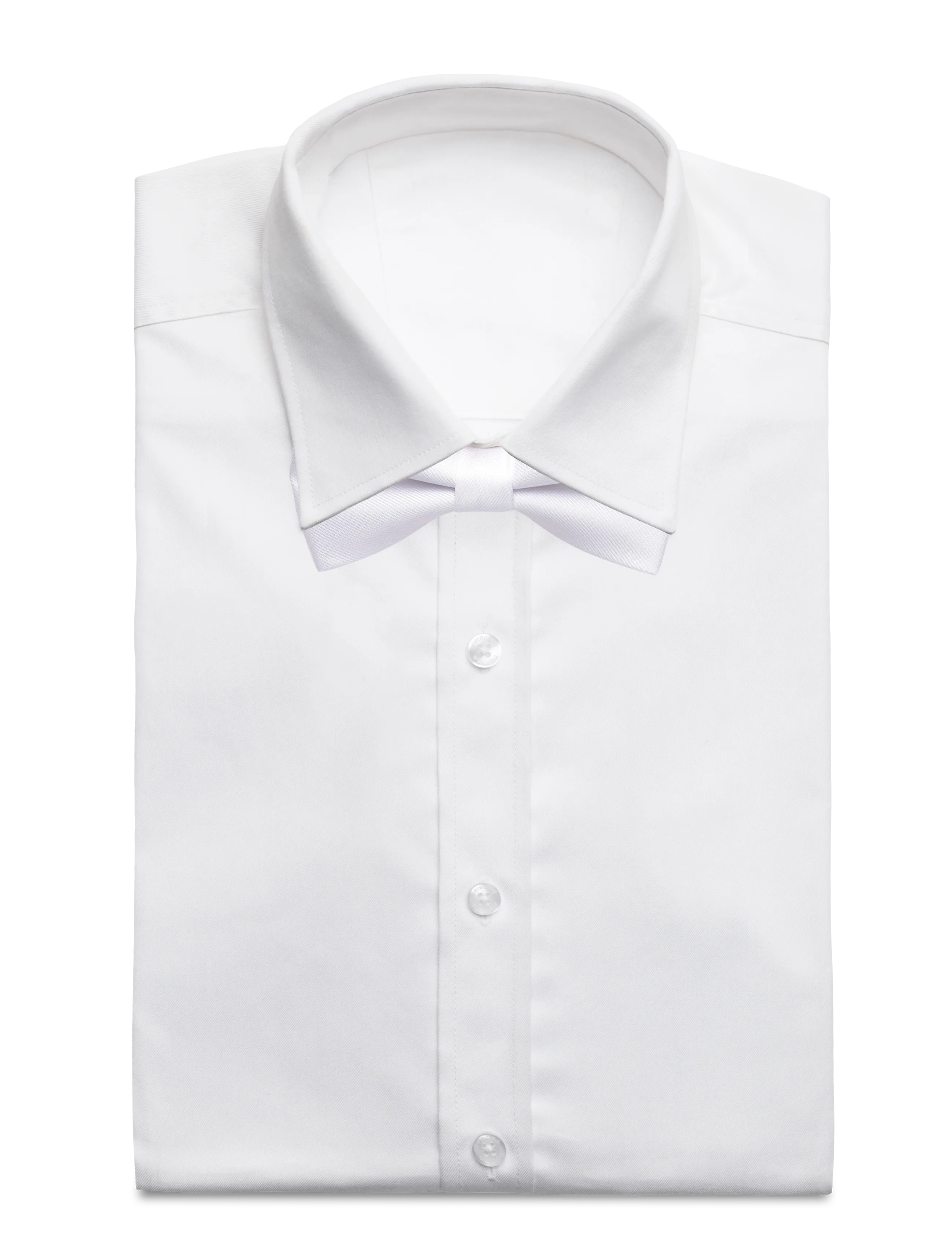 Jack & Jones - JACSOLID STRUCTURED BOWTIE NOOS - bow ties - white - 2