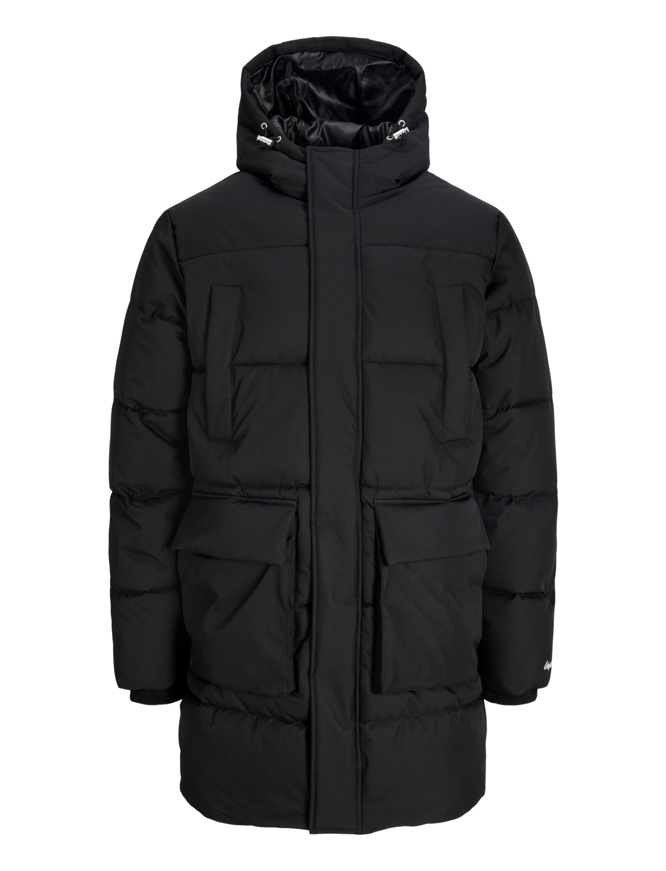 Jack & Jones JORNORREBRO LONG PUFFER JACKET AW26 - Talvejoped - BLACK / black
