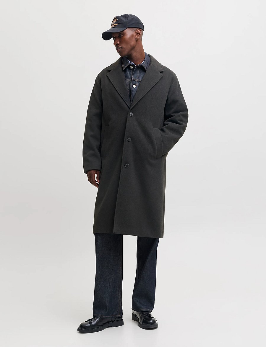 Jack & Jones - JORSALAMANCO COAT - black - 4