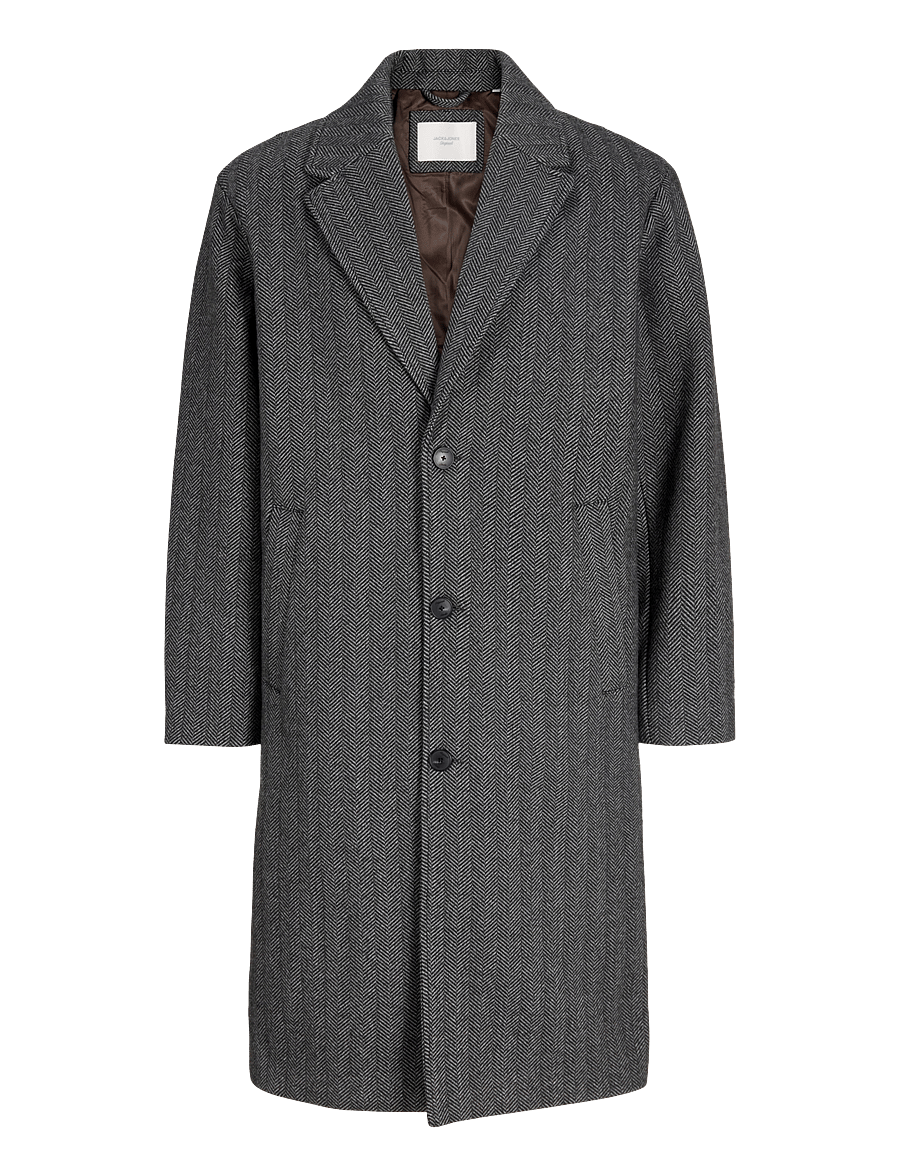 Jack & Jones - JORSALAMANCO COAT - leichte mäntel - chocolate brown - 0