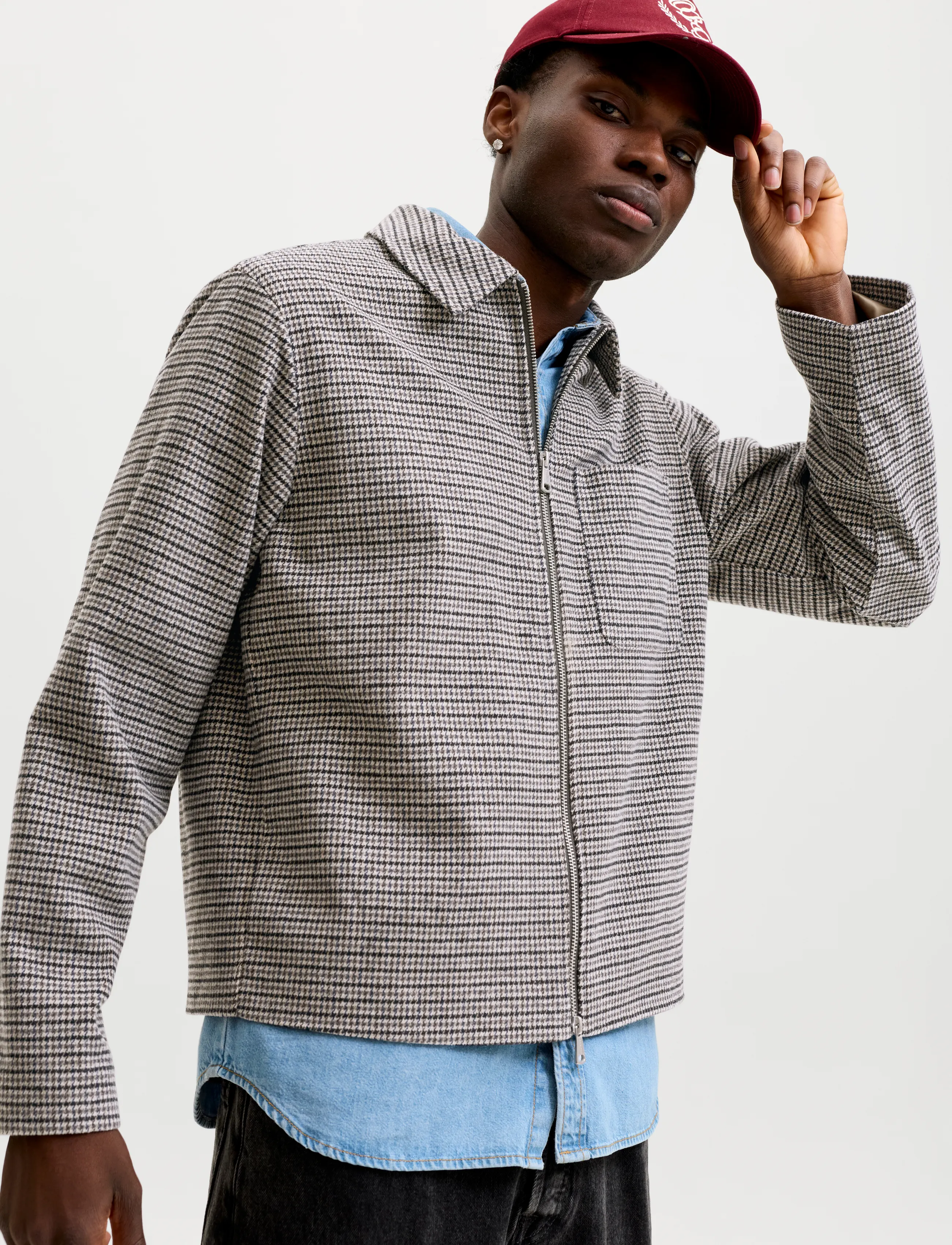 JACK & JONES Jorsalamanco Shacket bomberjackor herr – bild 6