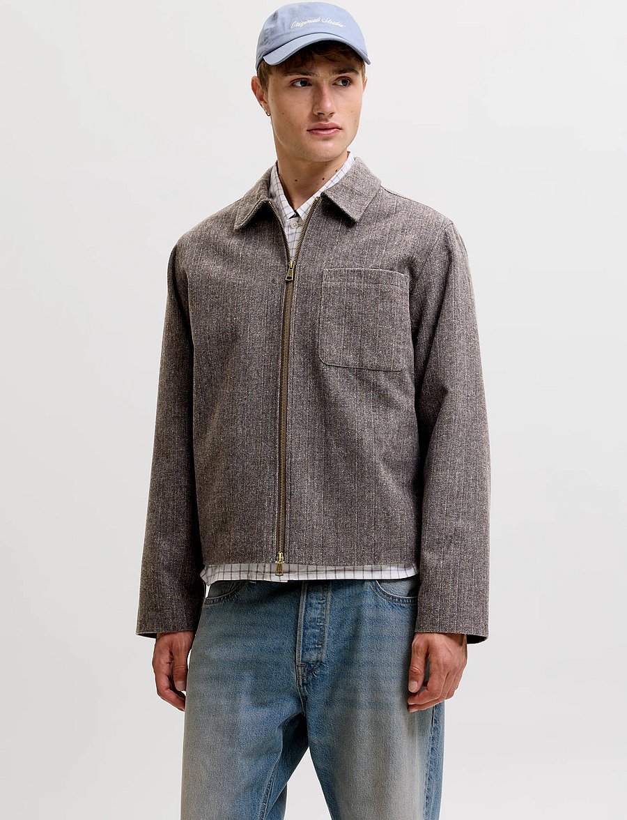 Jack & Jones - JORSALAMANCO SHACKET - chocolate brown - 0