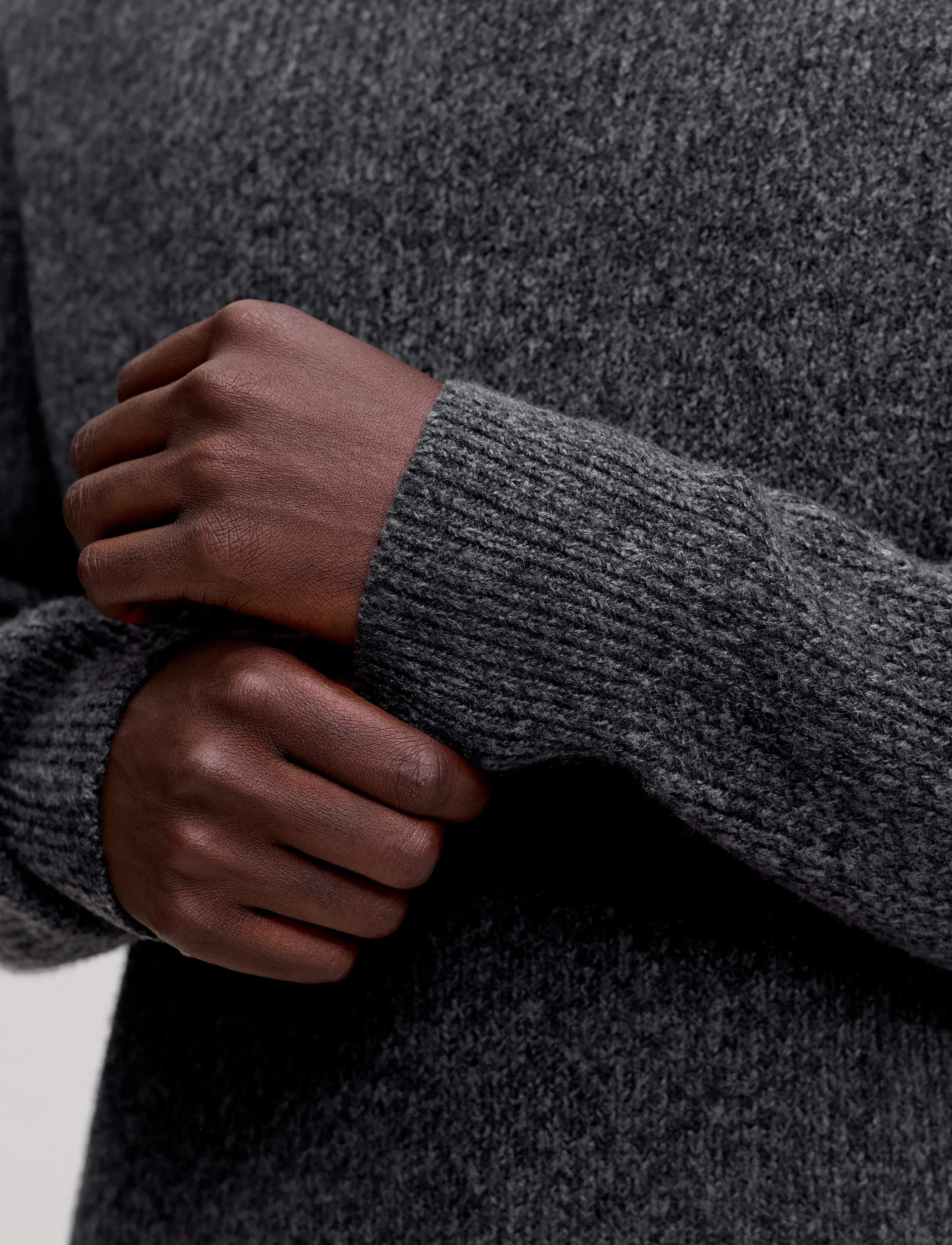 Jack & Jones - JORFREDERIKSBERG OLLIE KNIT CREW NECK - rundhals - black - 5