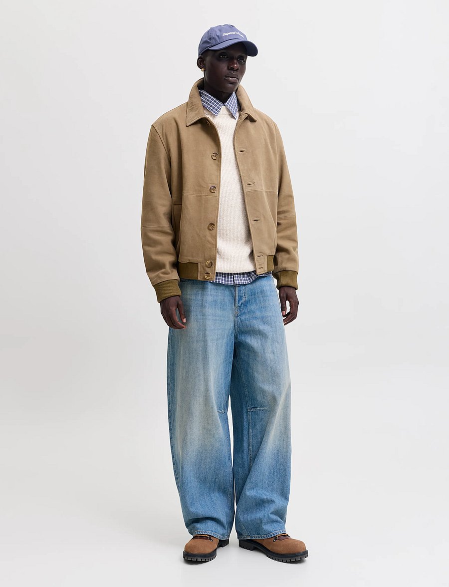Jack & Jones - JORFREDERIKSBERG OLLIE KNIT CREW NECK - rund hals - sea salt - 4