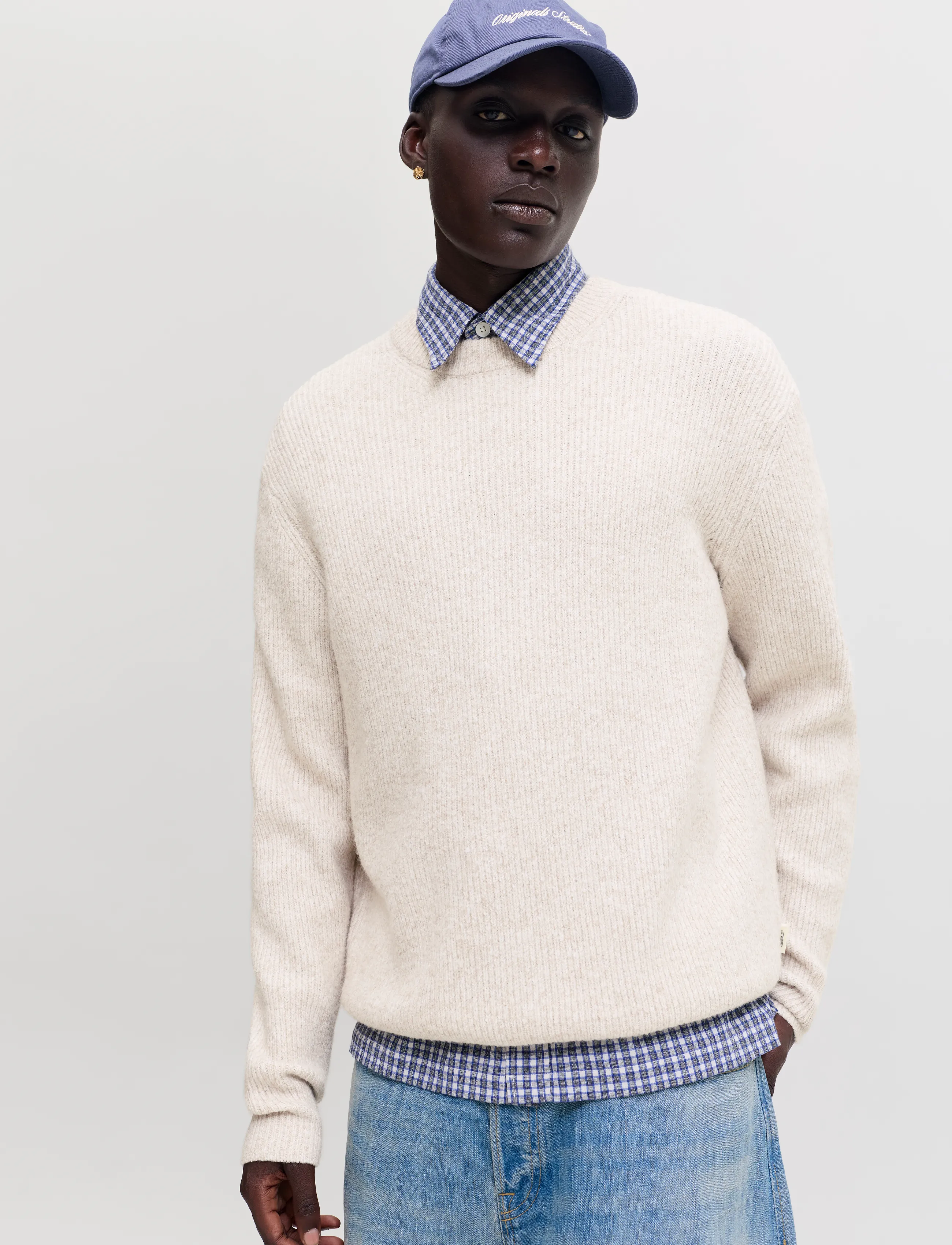 JACK & JONES Jorfrederiksberg Ollie Knit Crew Neck stickade tröjor herr – bild 5