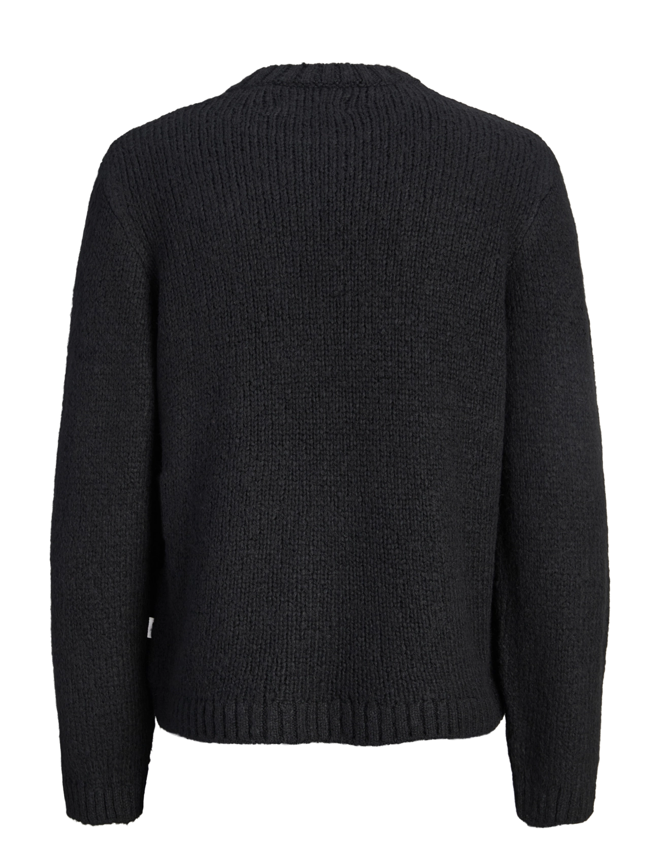 Jack & Jones - JORSALAMANCO KNIT CREW NECK - round necks - black - 2