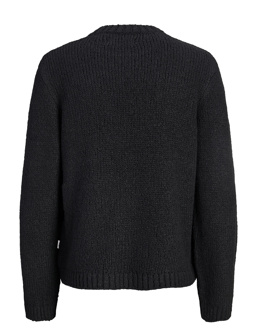 Jack & Jones - JORSALAMANCO KNIT CREW NECK - rund hals - black - 2