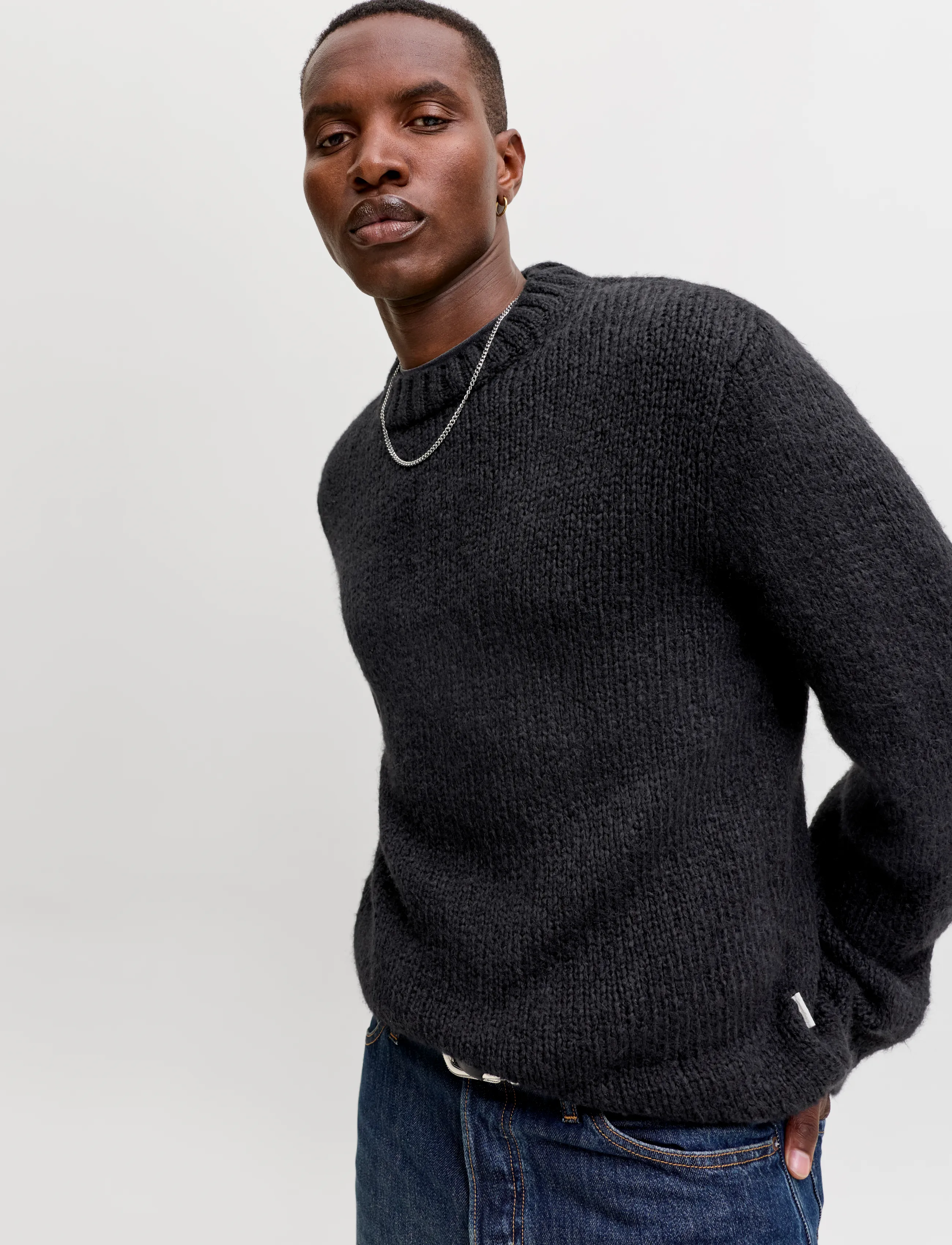 JACK & JONES Jorsalamanco Knit Crew Neck stickade tröjor herr – bild 5