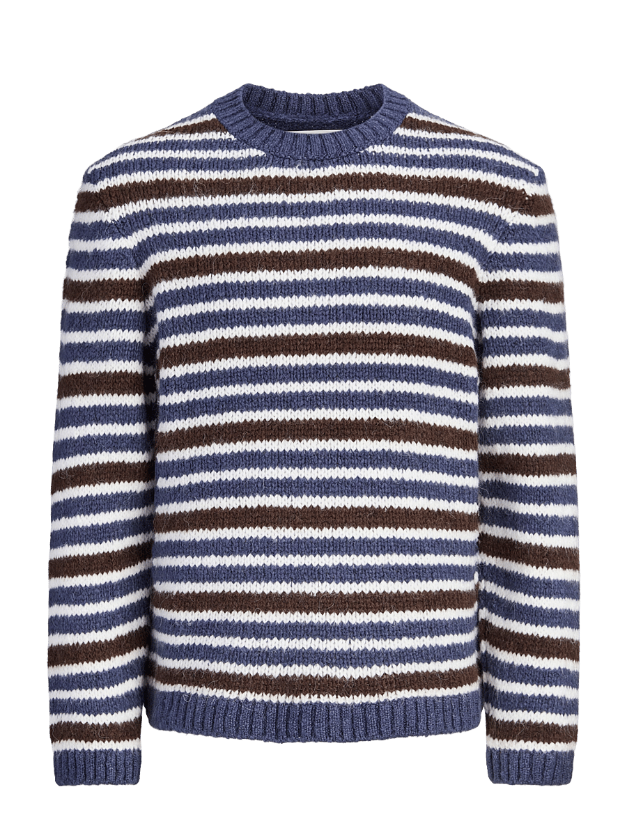 Jack & Jones - JORSALAMANCO KNIT CREW NECK - rundhals - crown blue - 1