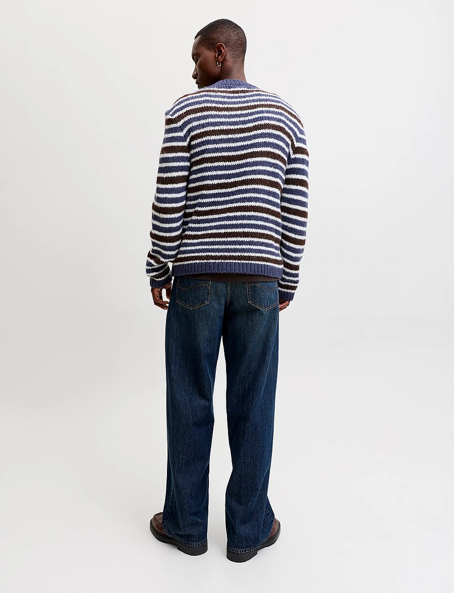 Jack & Jones - JORSALAMANCO KNIT CREW NECK - rundhals - crown blue - 3