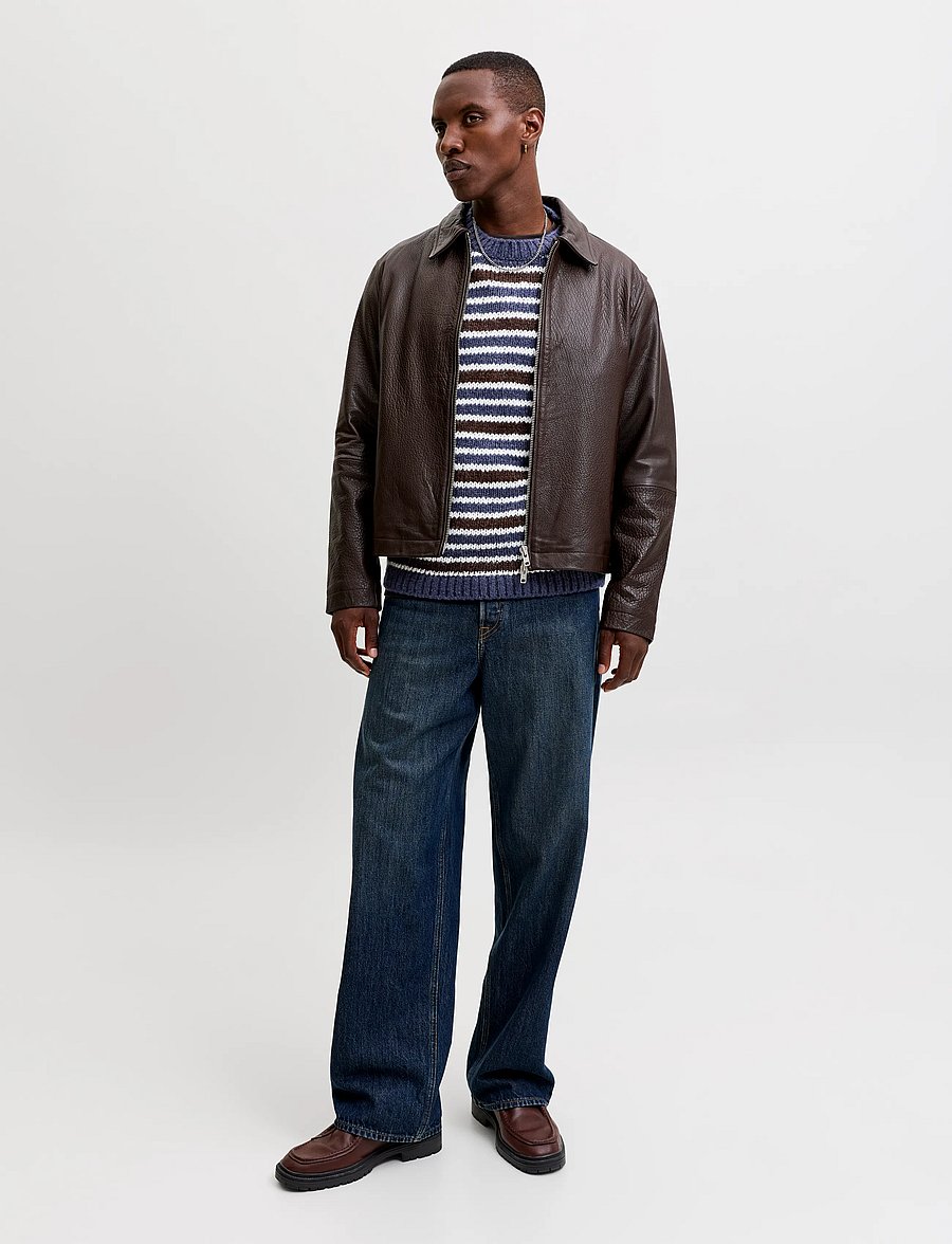 Jack & Jones - JORSALAMANCO KNIT CREW NECK - rundhals - crown blue - 4