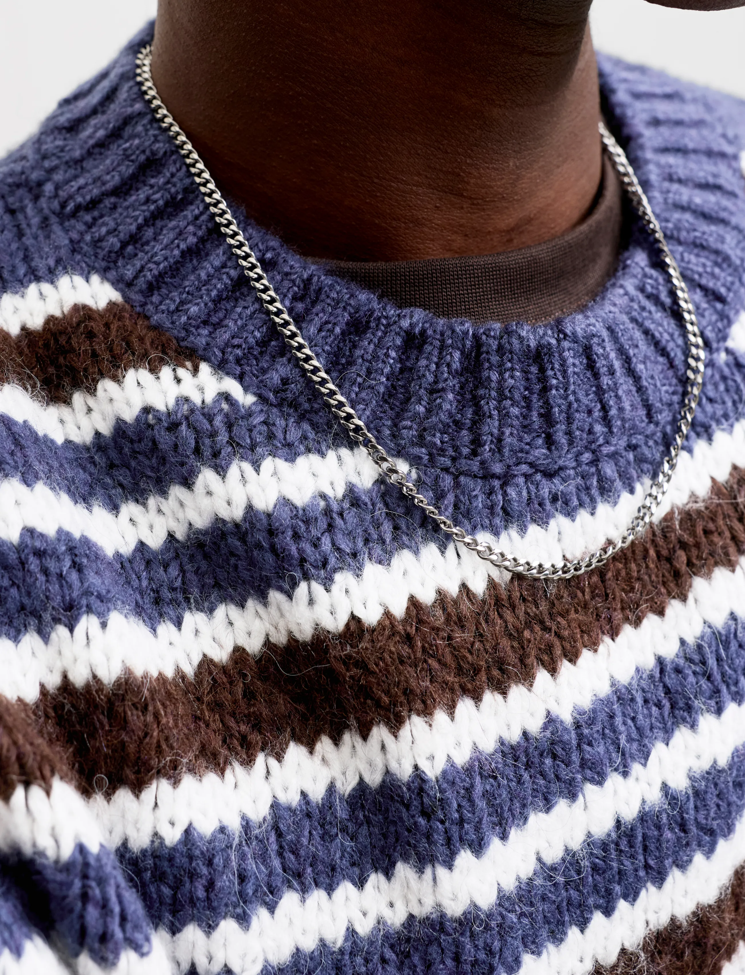 Jack & Jones - JORSALAMANCO KNIT CREW NECK - rundhals - crown blue - 5