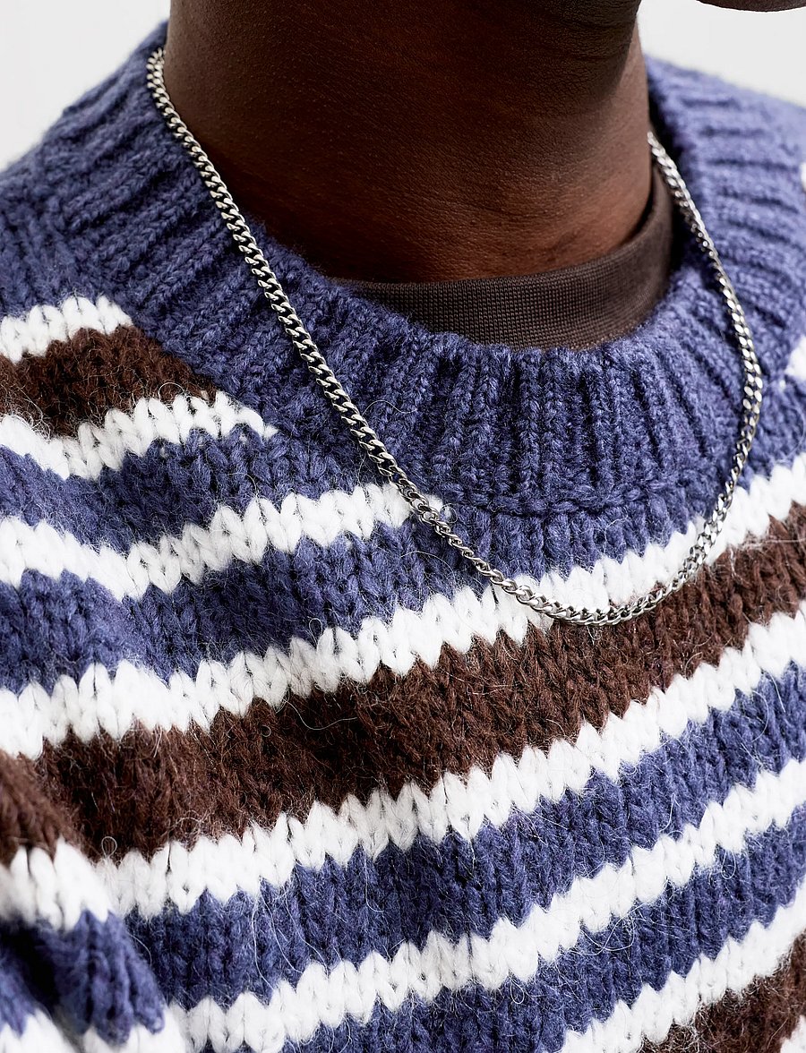 Jack & Jones - JORSALAMANCO KNIT CREW NECK - rundhals - crown blue - 5