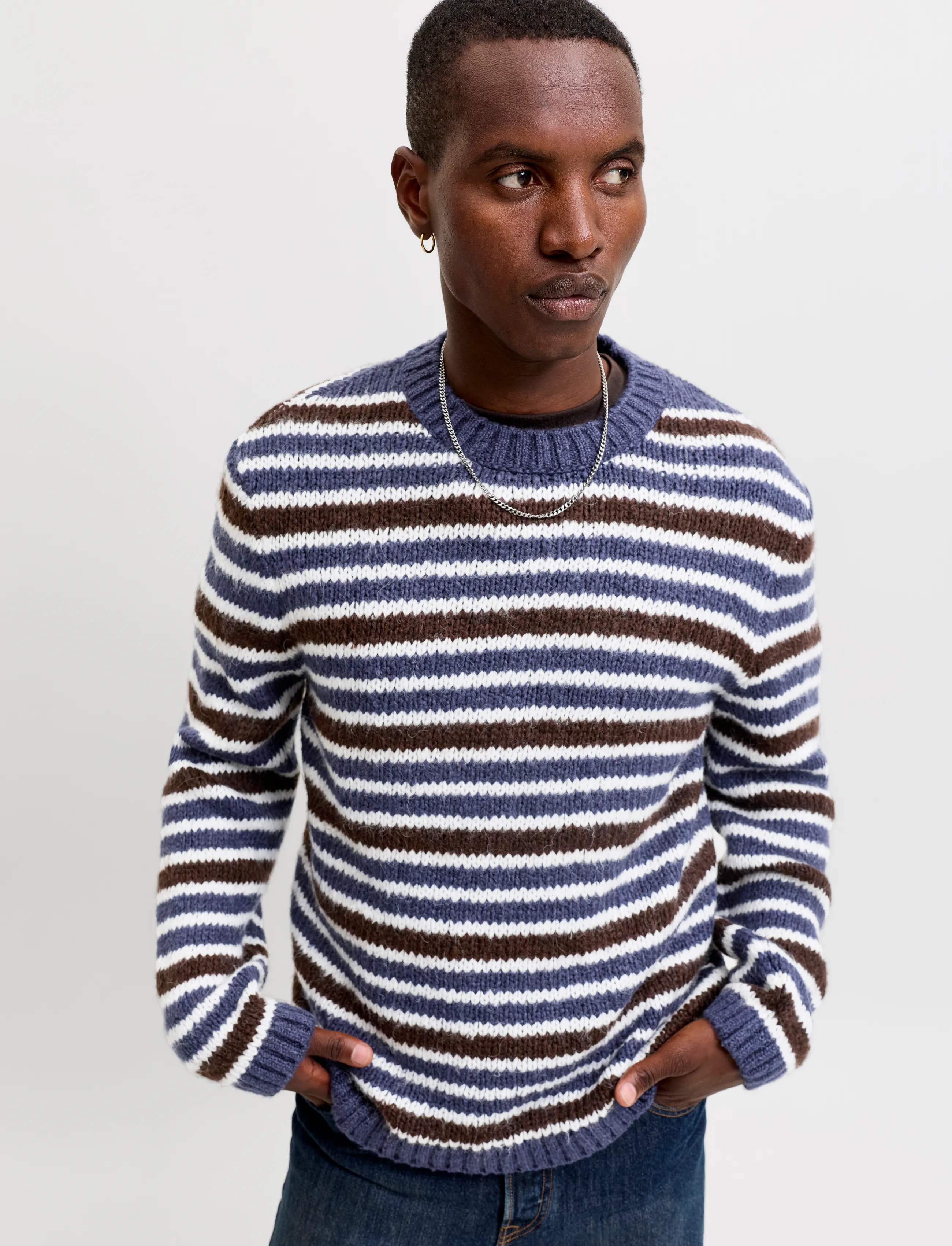 JACK & JONES Jorsalamanco Knit Crew Neck stickade tröjor herr – bild 5