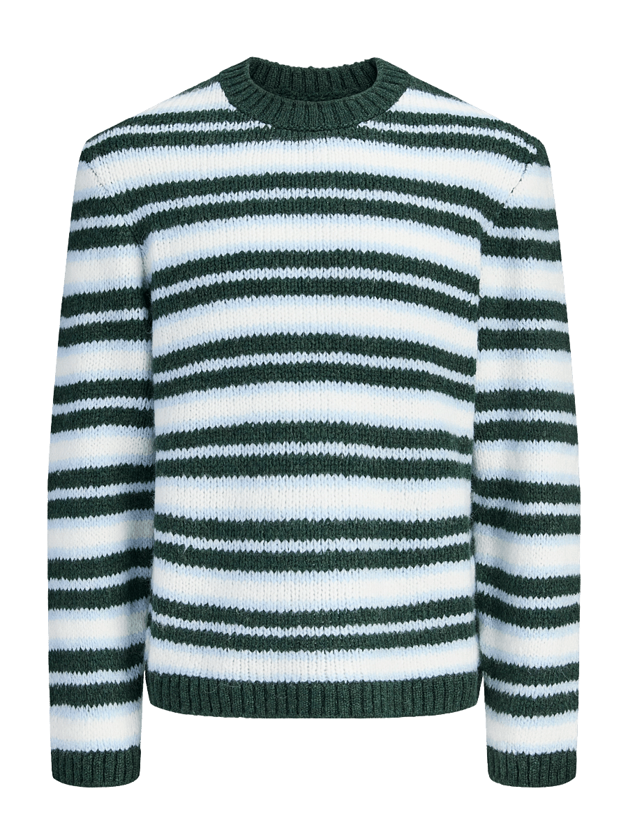 Jack & Jones - JORSALAMANCO KNIT CREW NECK - rundhals - pine grove - 1