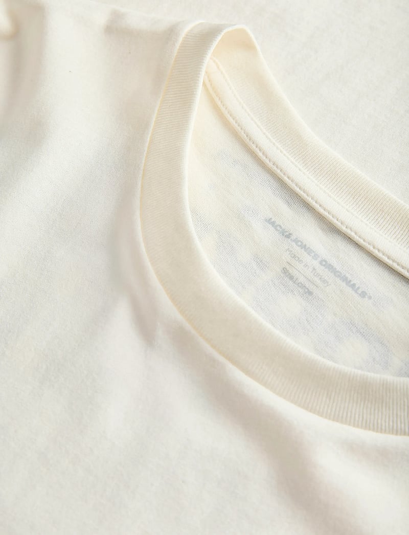 Jack & Jones - JORWILLIAMSBURG TEE SS C.N STYD AW25 - short-sleeved t-shirts - egret - 2