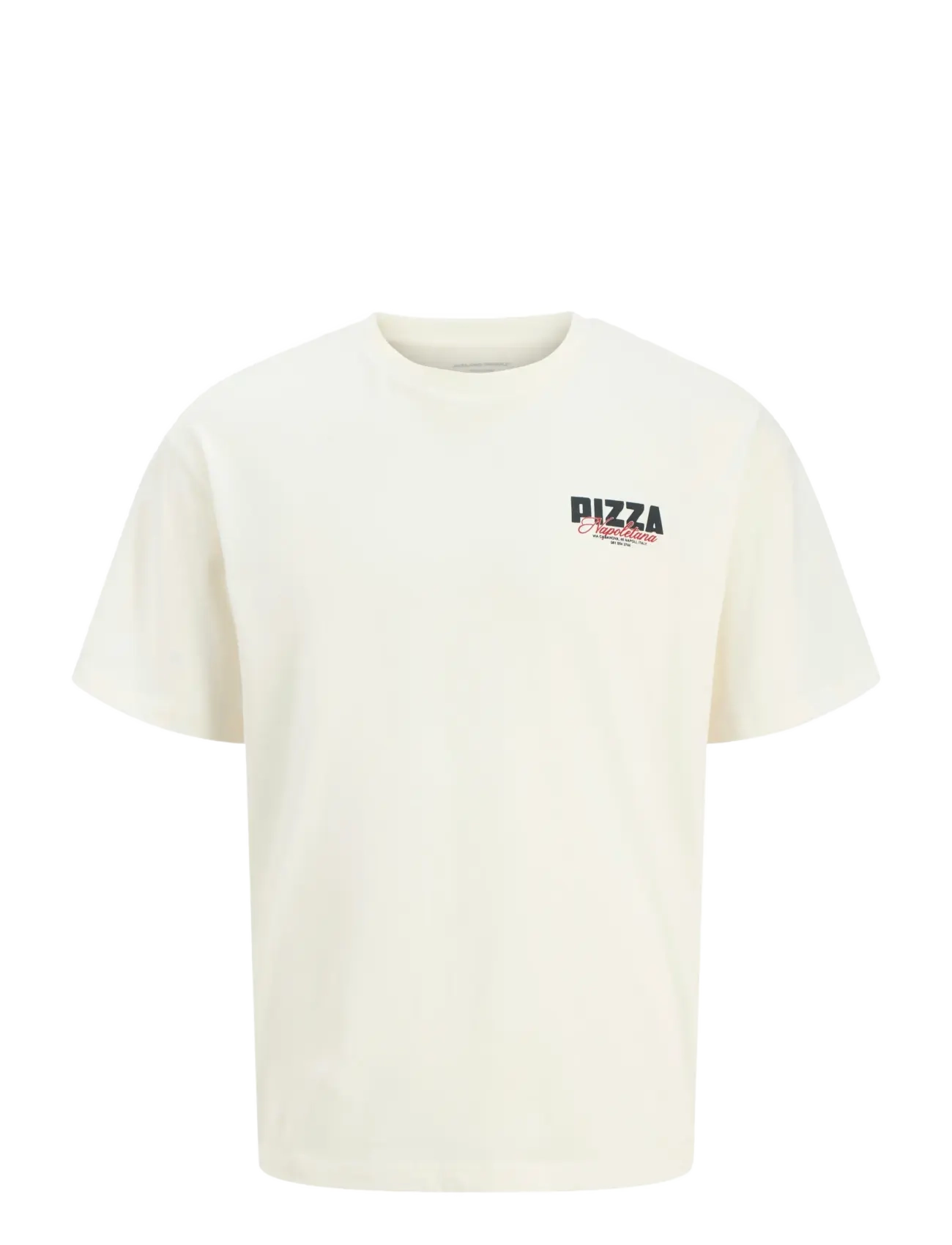 JORNAPOLI TEE SS CREW NECK STYD AW25 - EGRET