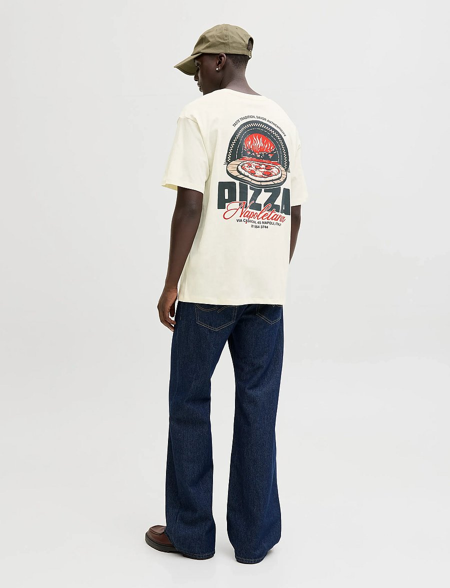 Jack & Jones - JORNAPOLI TEE SS CREW NECK STYD AW25 - egret - 3