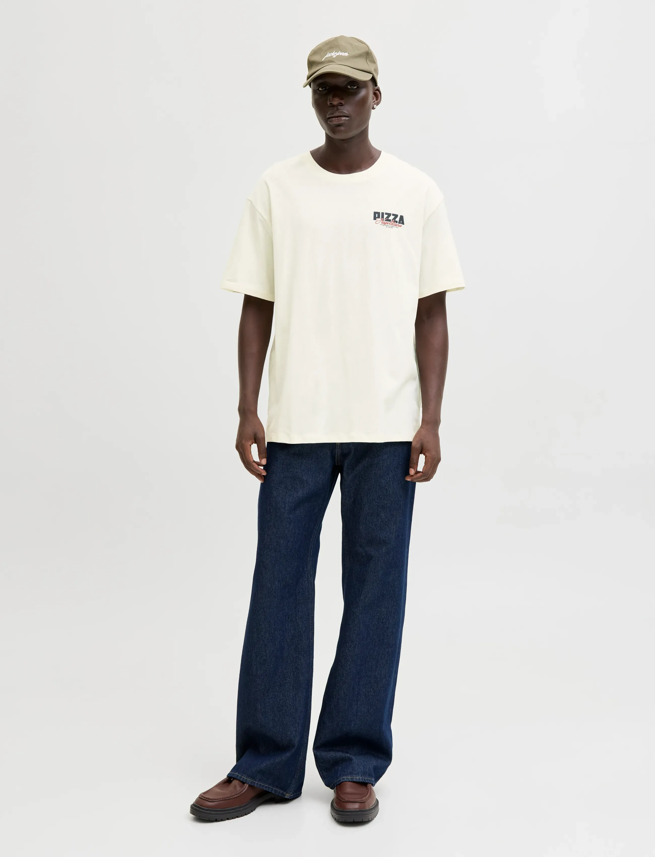 Jack & Jones - JORNAPOLI TEE SS CREW NECK STYD AW25 - egret - 4